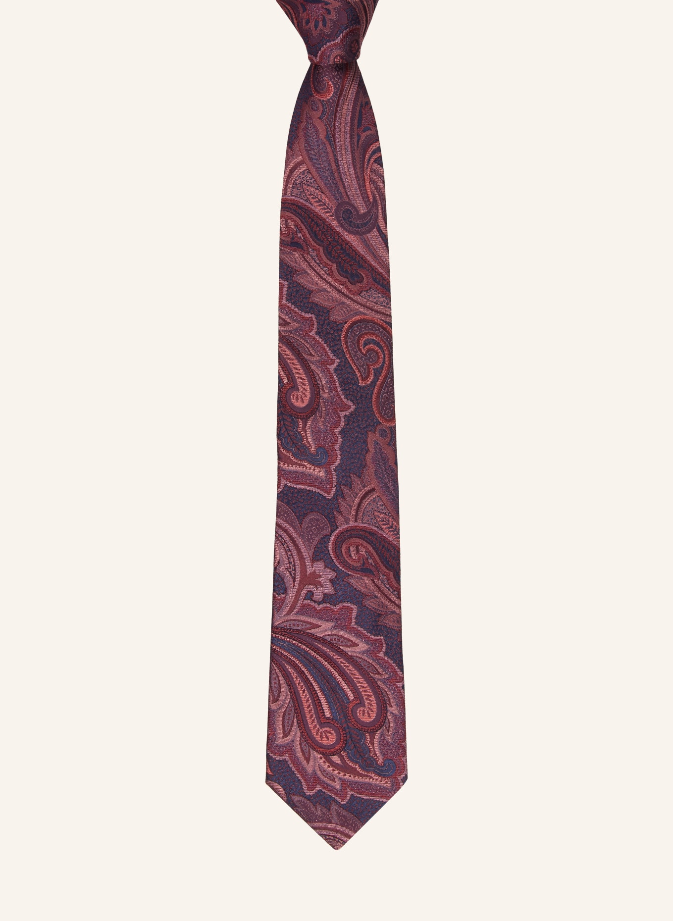 ETRO Tie: PURPLE / DARK BLUE