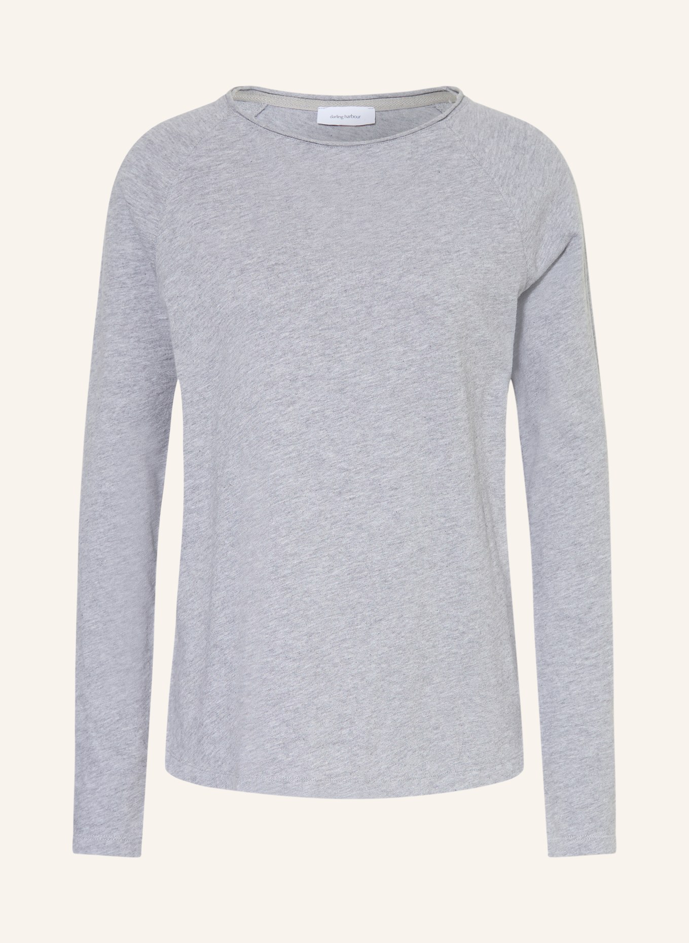 darling harbour Longsleeve: GREY MELANGE