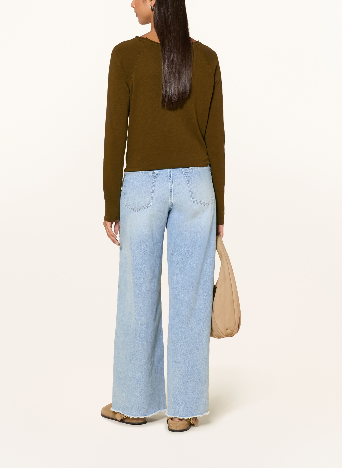 darling harbour Longsleeve: OLIVE