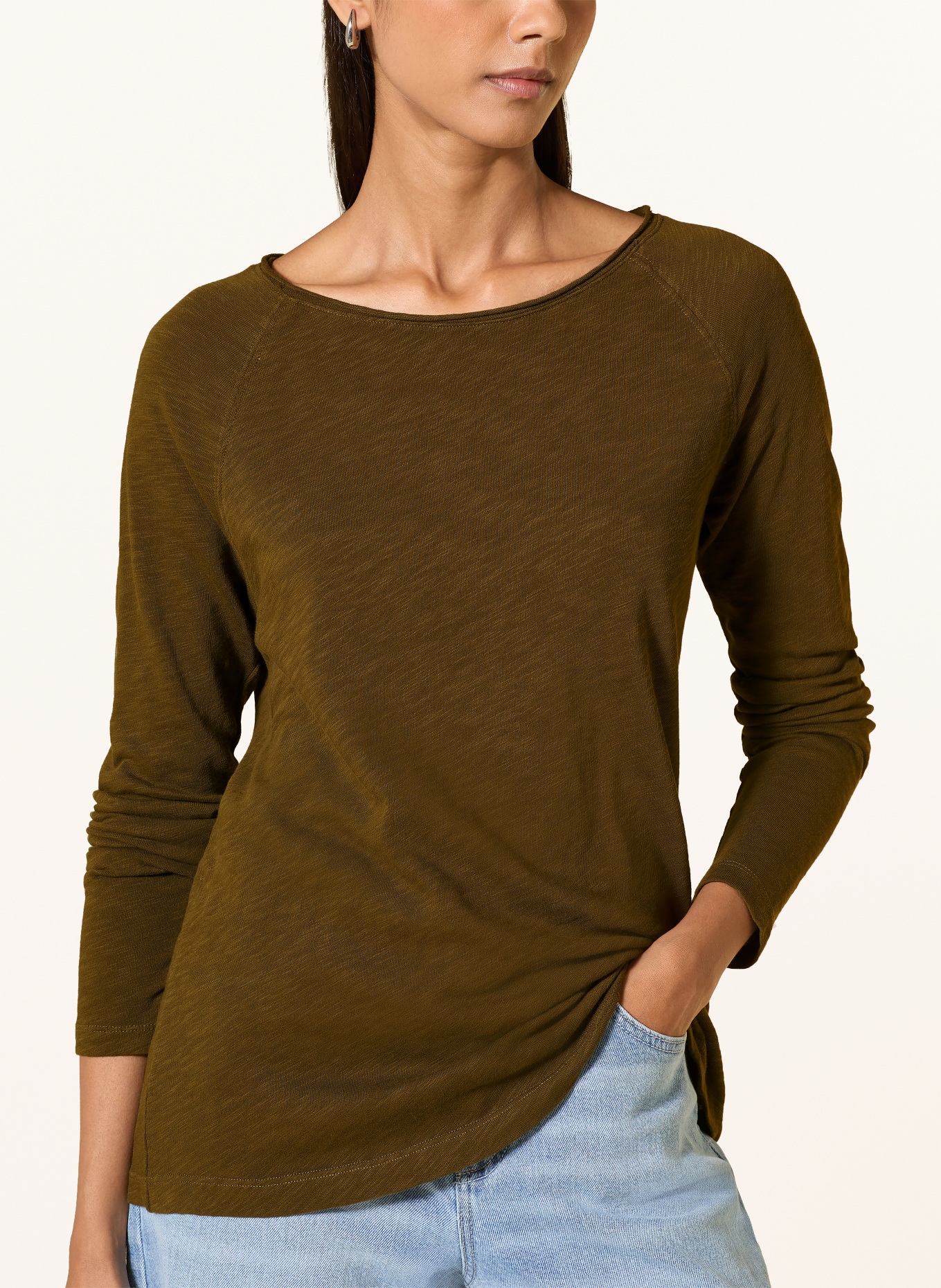 darling harbour Longsleeve: OLIVE