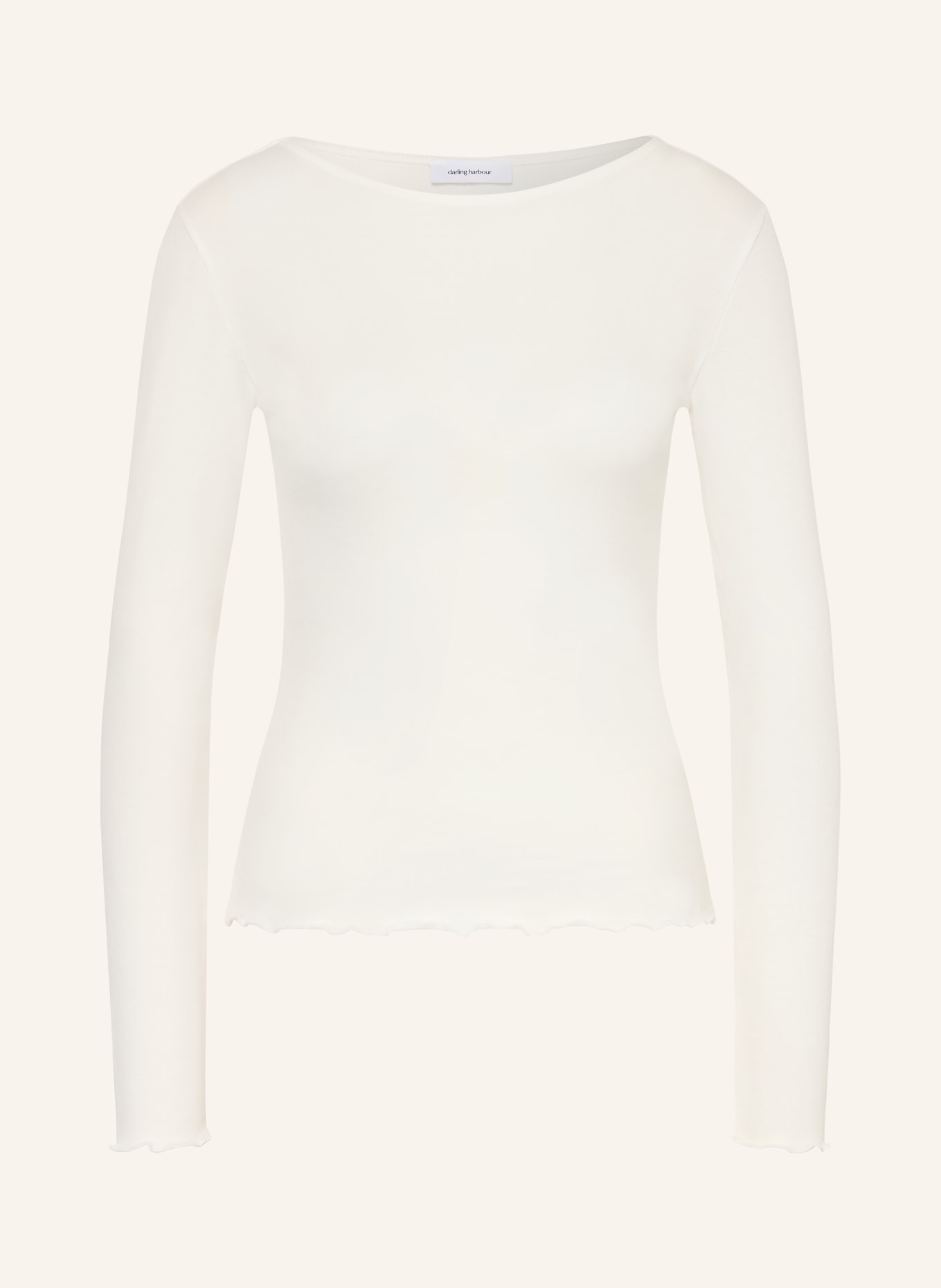 darling harbour Long-sleeve shirt: OFFWHITE