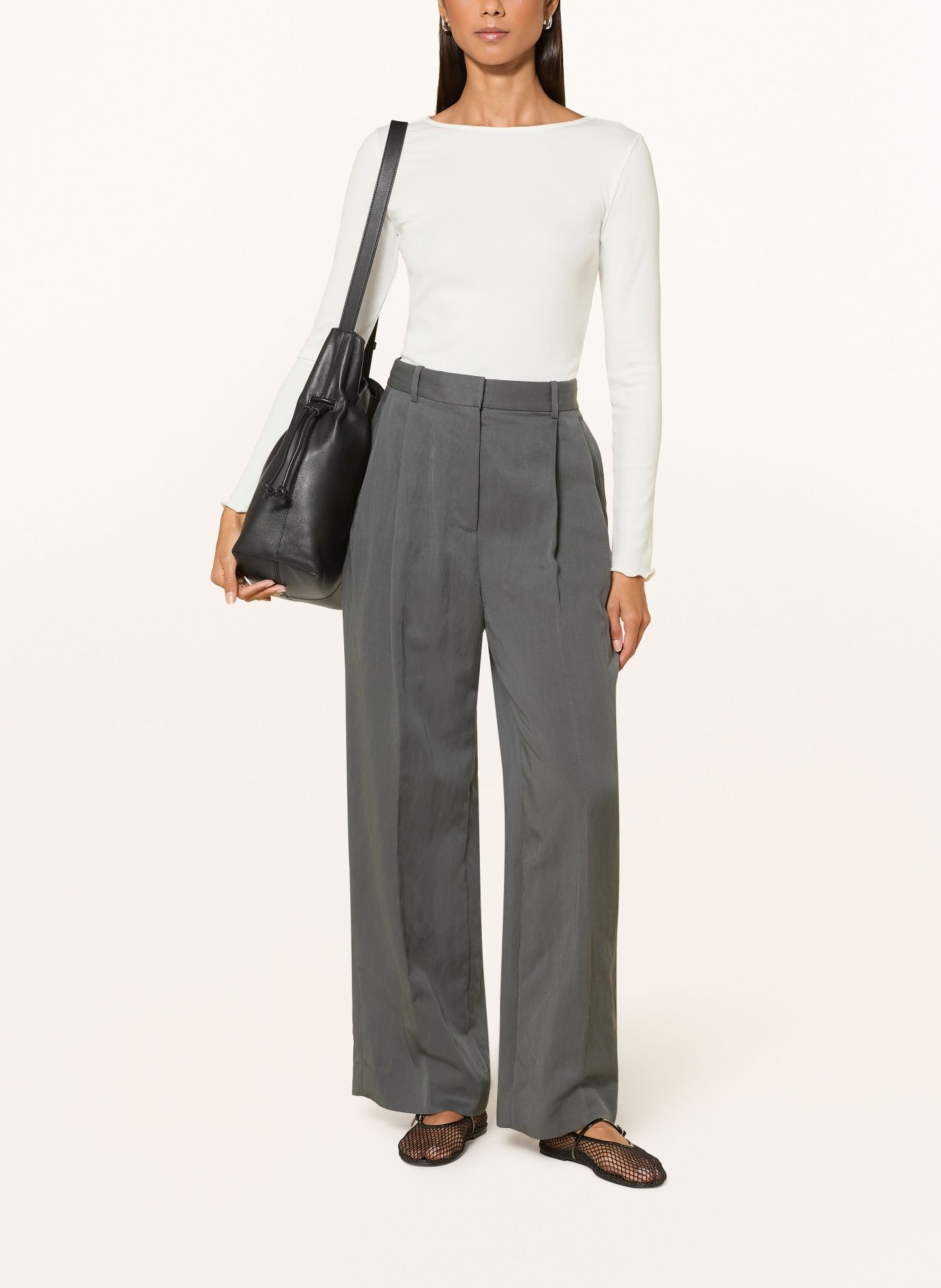 darling harbour Long-sleeve shirt: OFFWHITE