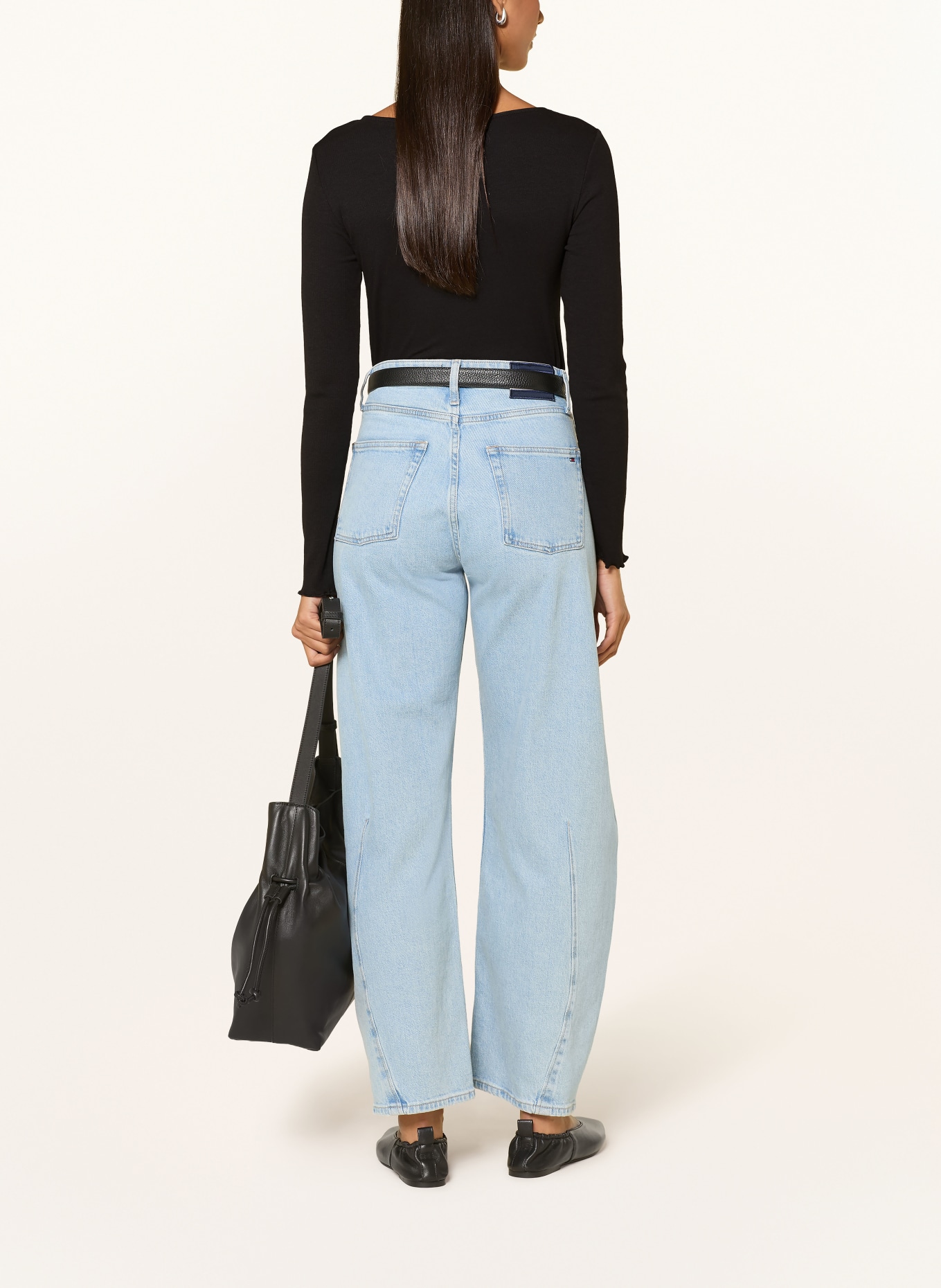 darling harbour Long-sleeve shirt: BLACK