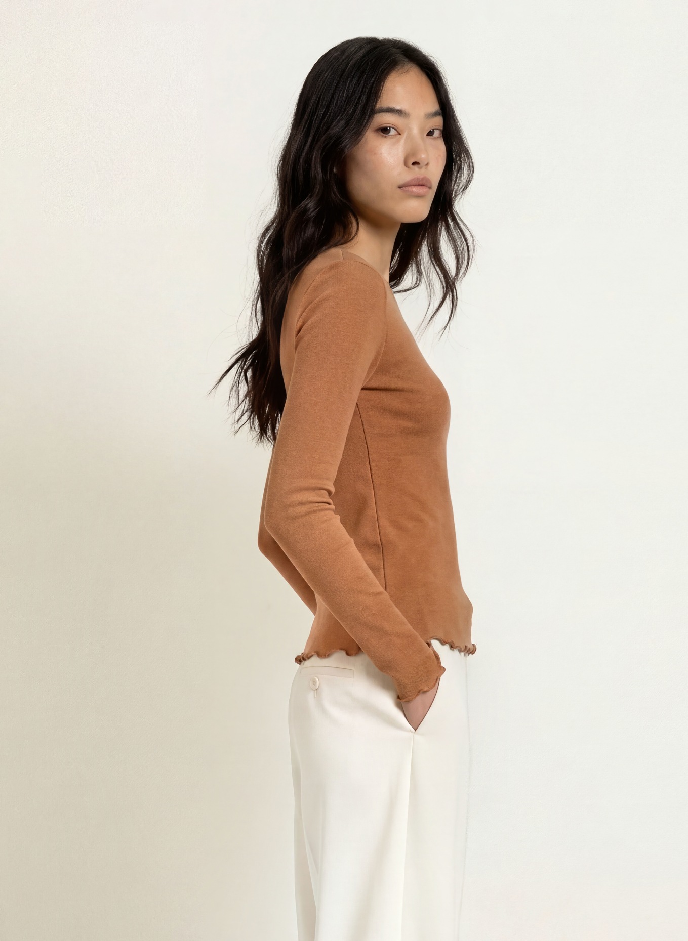 darling harbour Longsleeve: NOUGAT