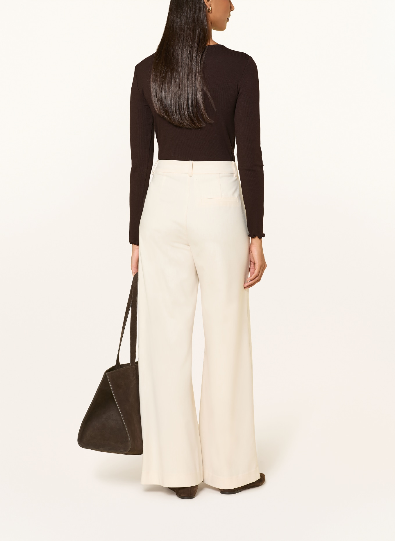darling harbour Long-sleeve shirt: DARK BROWN