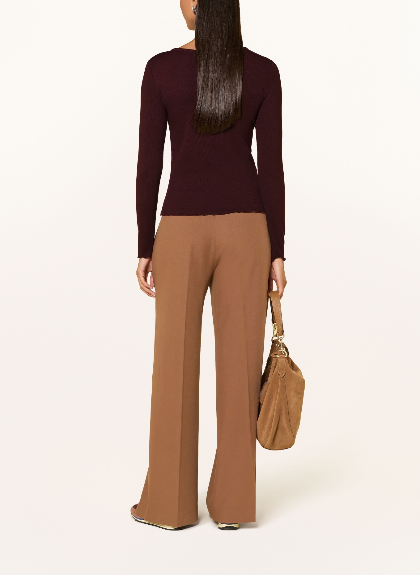 darling harbour Longsleeve: deep merlot