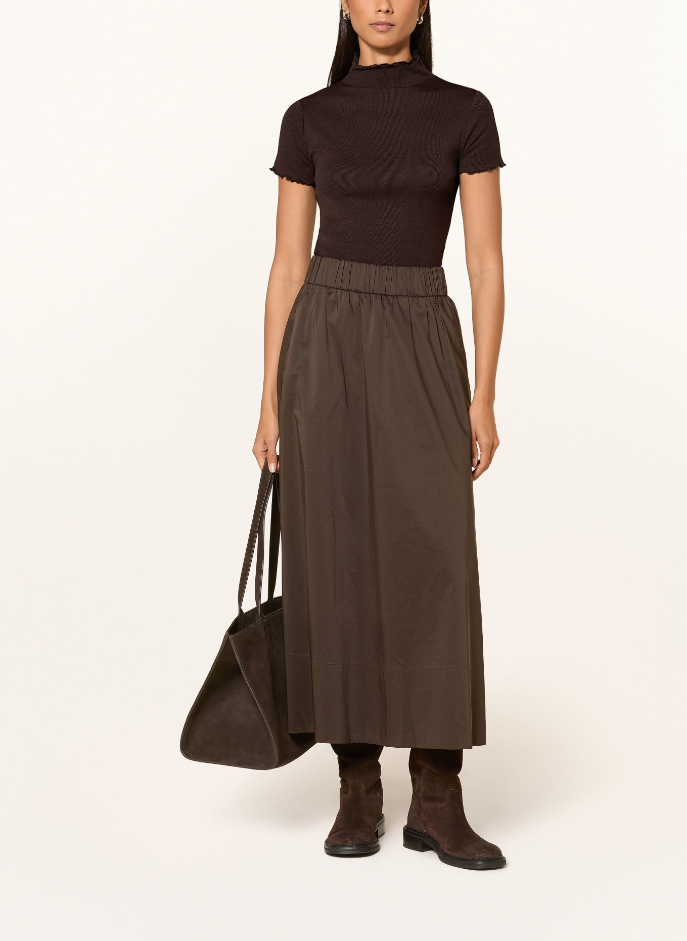 darling harbour T-shirt: DARK BROWN