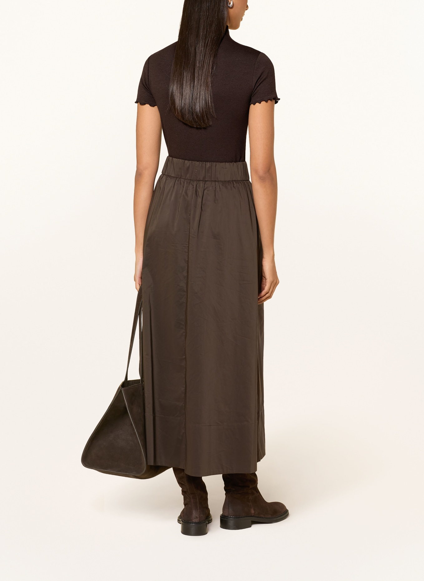 darling harbour T-shirt: DARK BROWN
