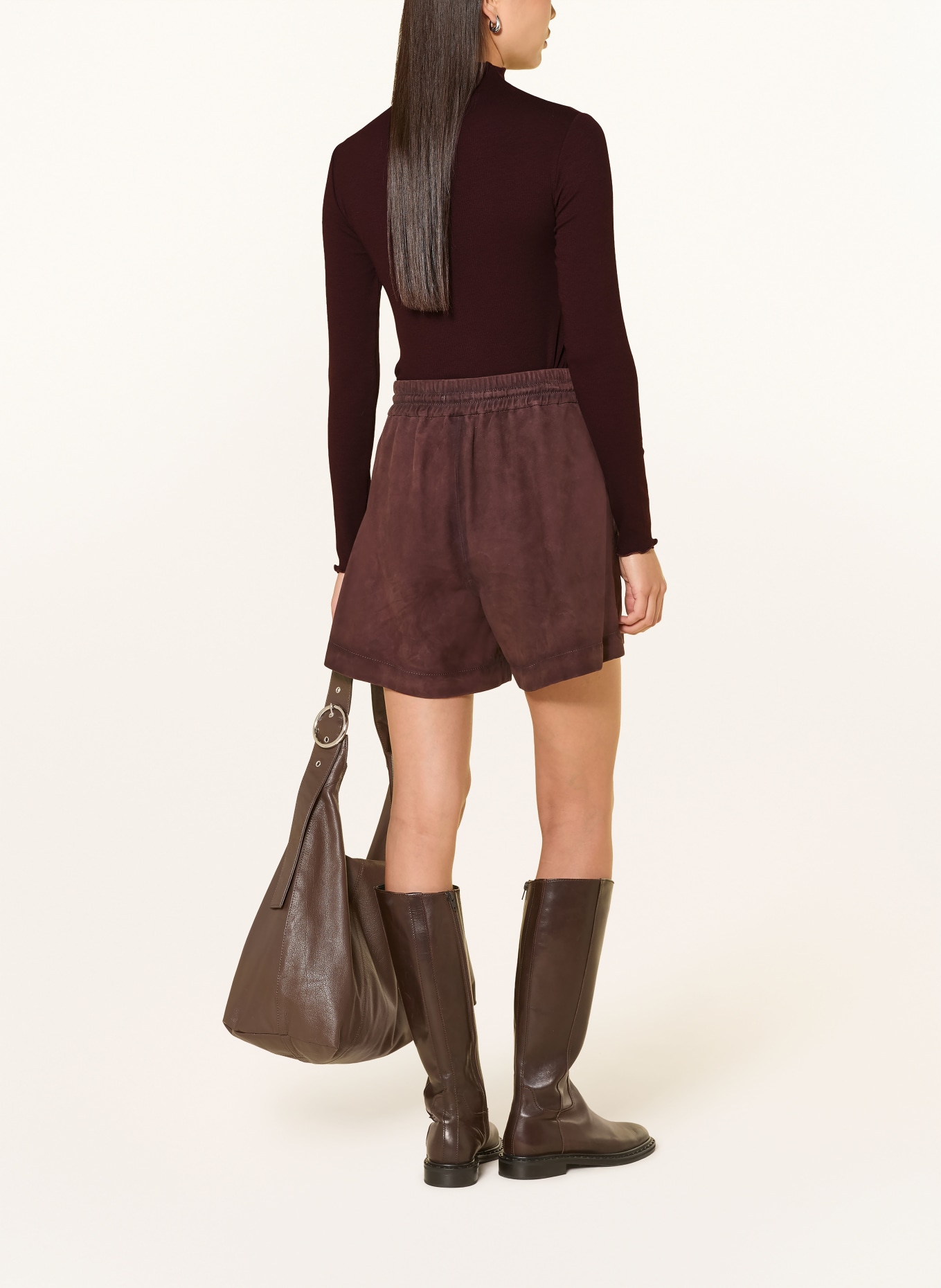 darling harbour Longsleeve: deep merlot