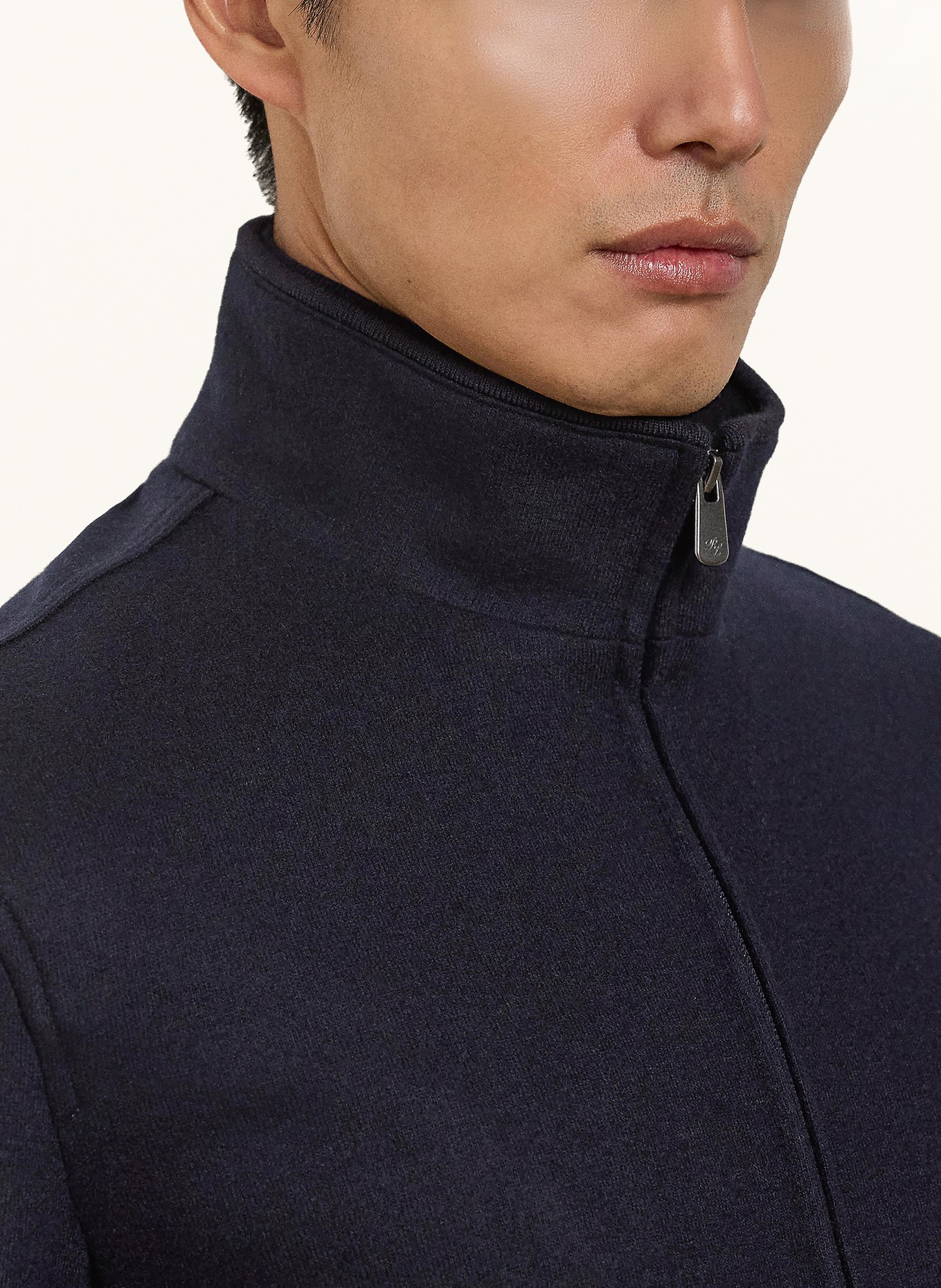 RALPH LAUREN PURPLE LABEL Bluzon cu cașmir: ALBASTRU ÎNCHIS