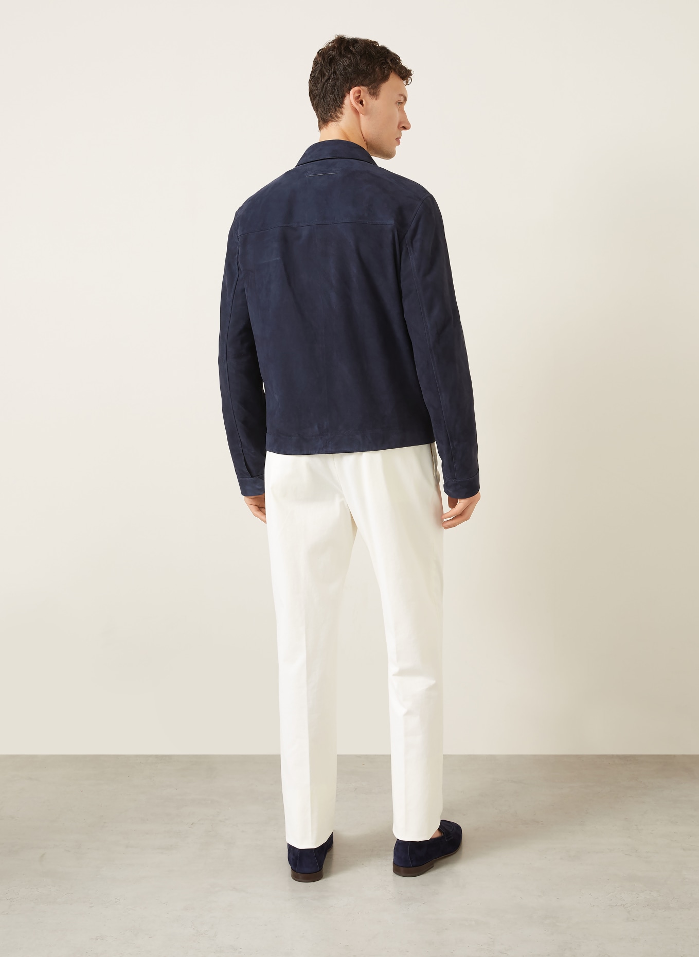 RALPH LAUREN PURPLE LABEL Regular-Fit Chinos: CREAM