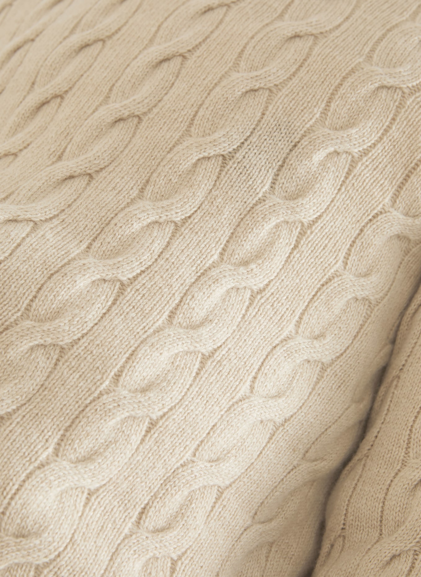 RALPH LAUREN PURPLE LABEL Pull en cachemire: BEIGE