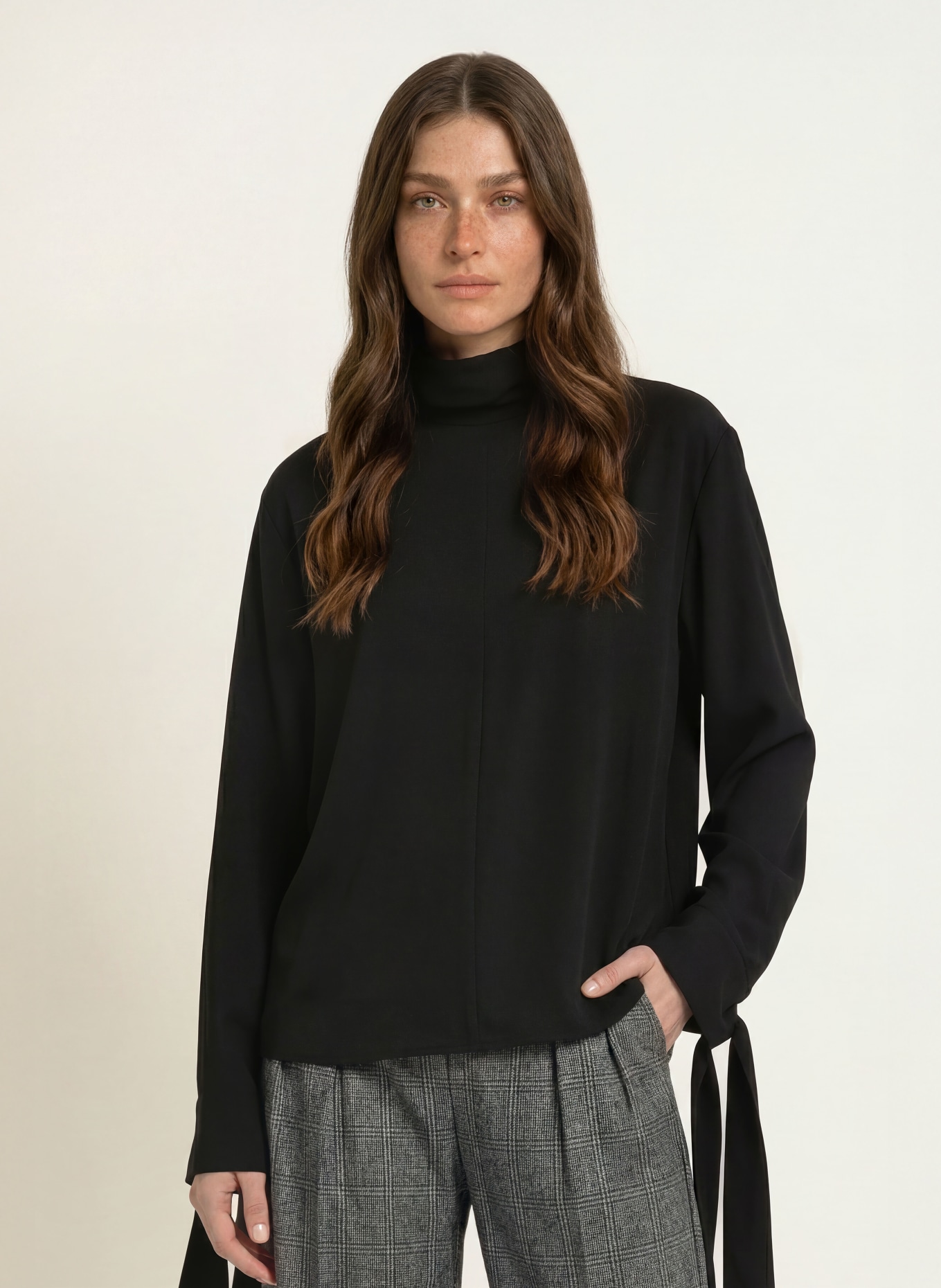 EMPORIO ARMANI Cămașă: NEGRU