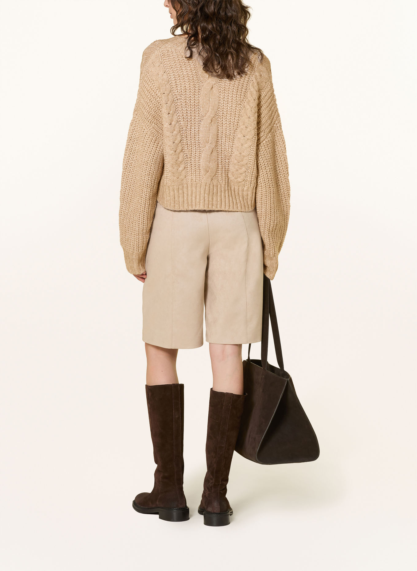 darling harbour Gilet à paillettes: Sand Melange