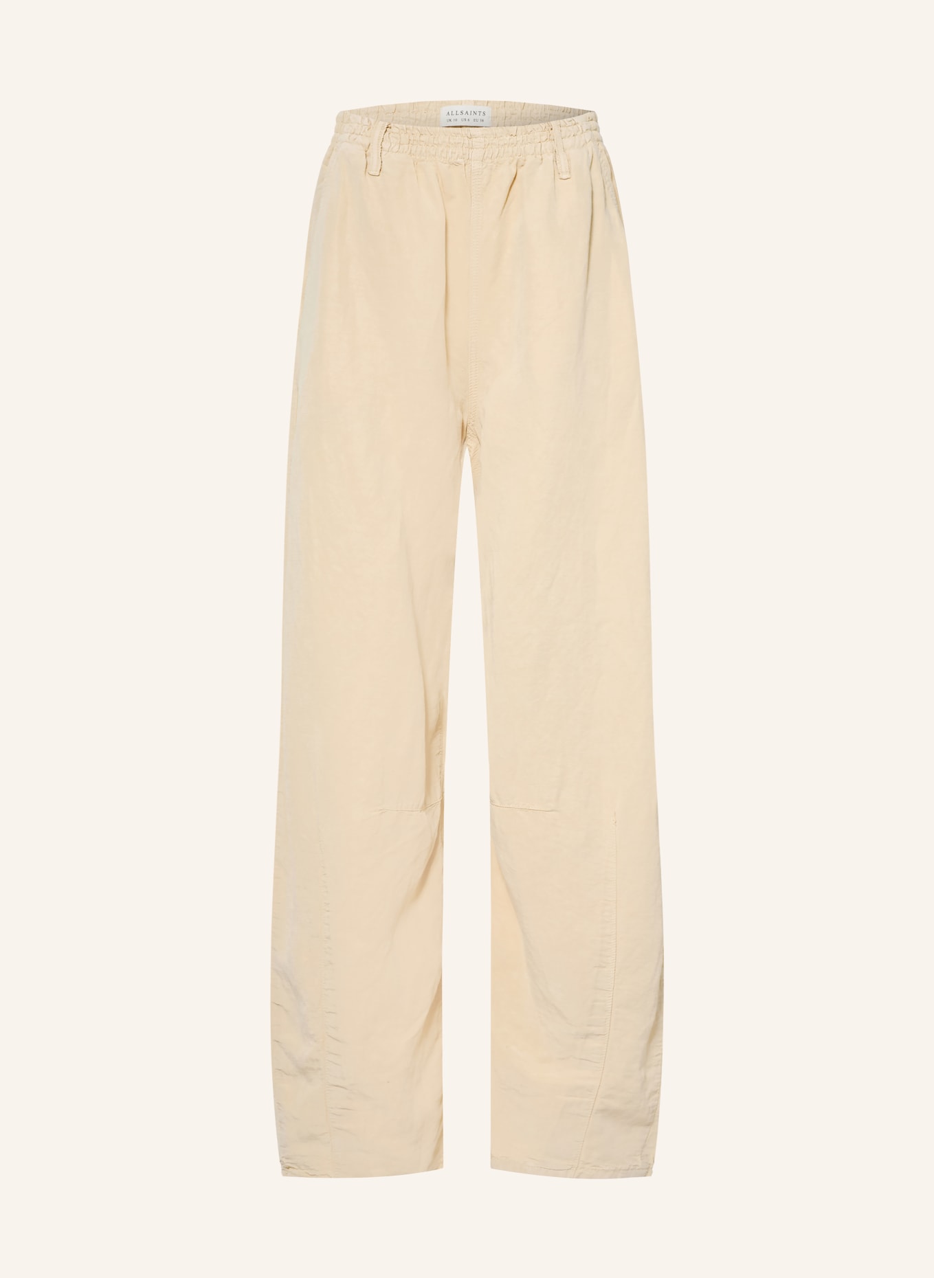 ALLSAINTS Hose JETT mit Leinen: HELLBRAUN