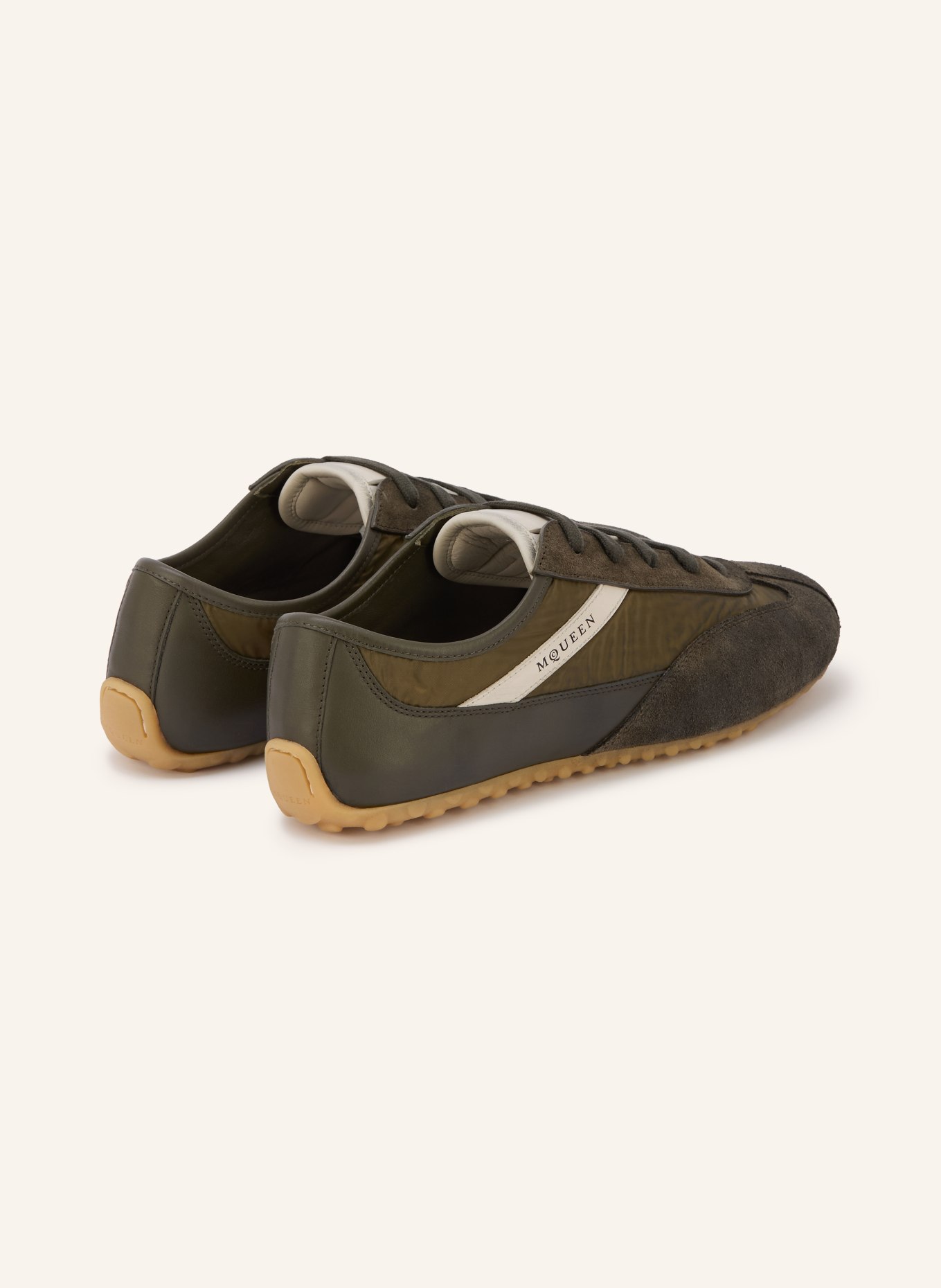 McQUEEN Sneaker: KHAKI / HELLGRAU / OLIV