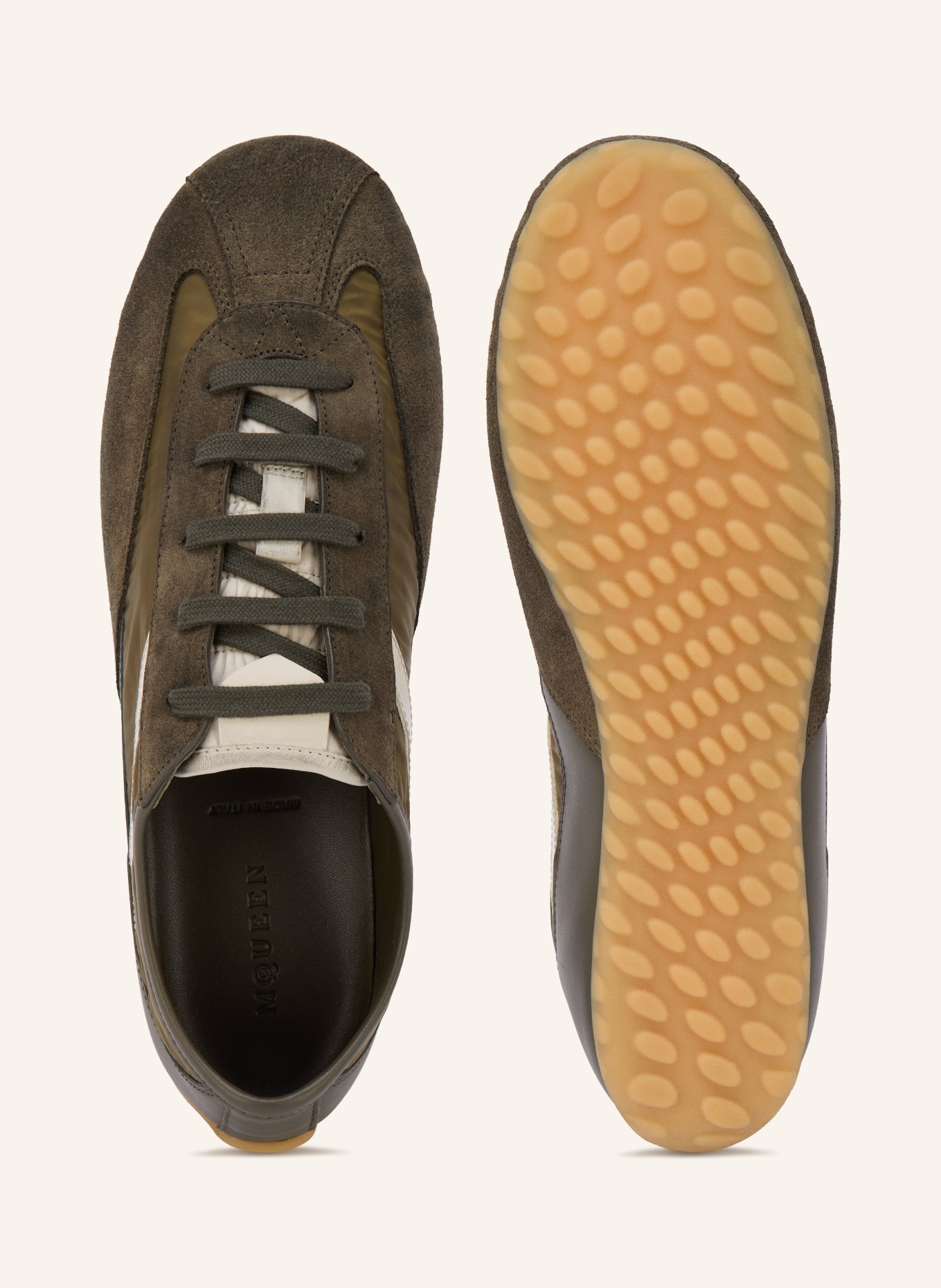 McQUEEN Sneaker: KHAKI / HELLGRAU / OLIV