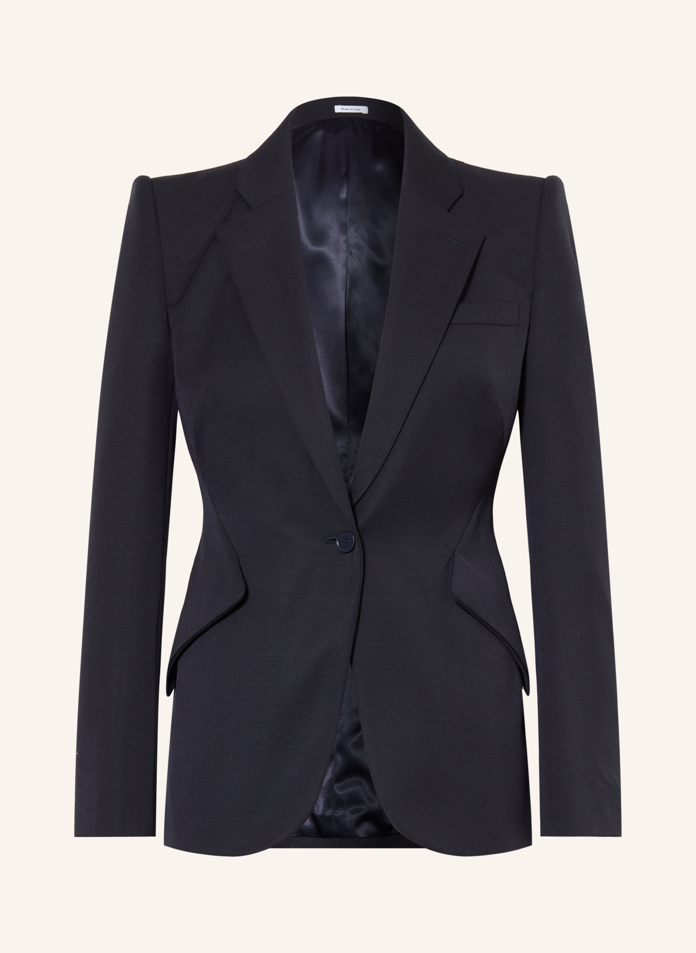 McQUEEN Blazer: BLEU FONCÉ