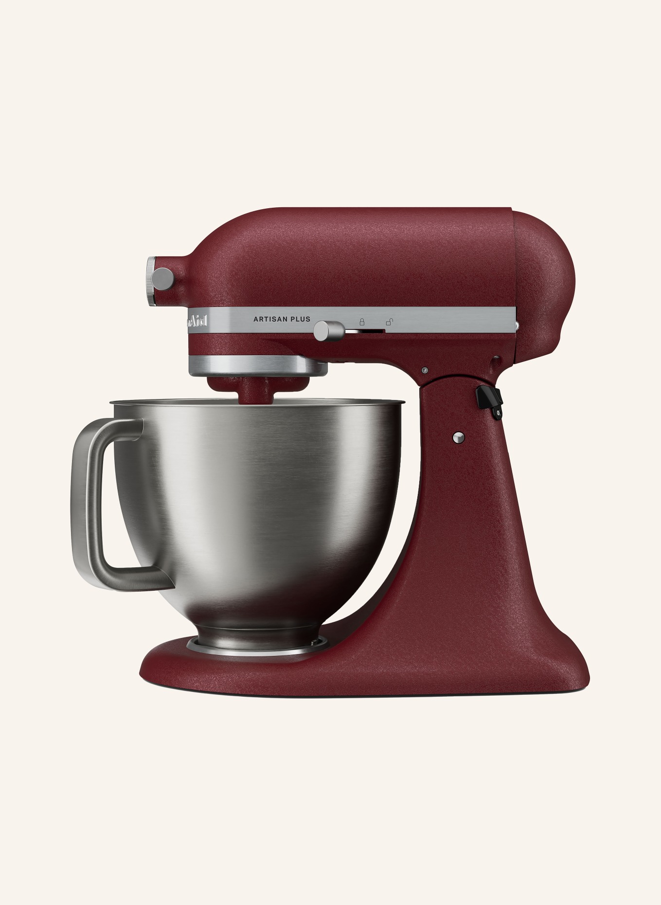 KitchenAid Küchenmaschine ARTISAN PLUS 4,7 l: DUNKELROT