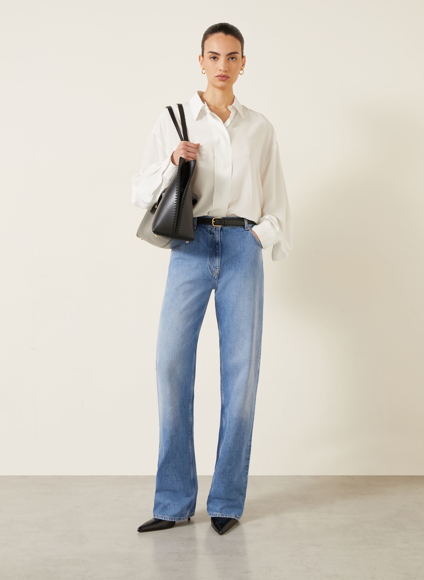 Calvin Klein Jean droit: 8UX LIGHT BLUE
