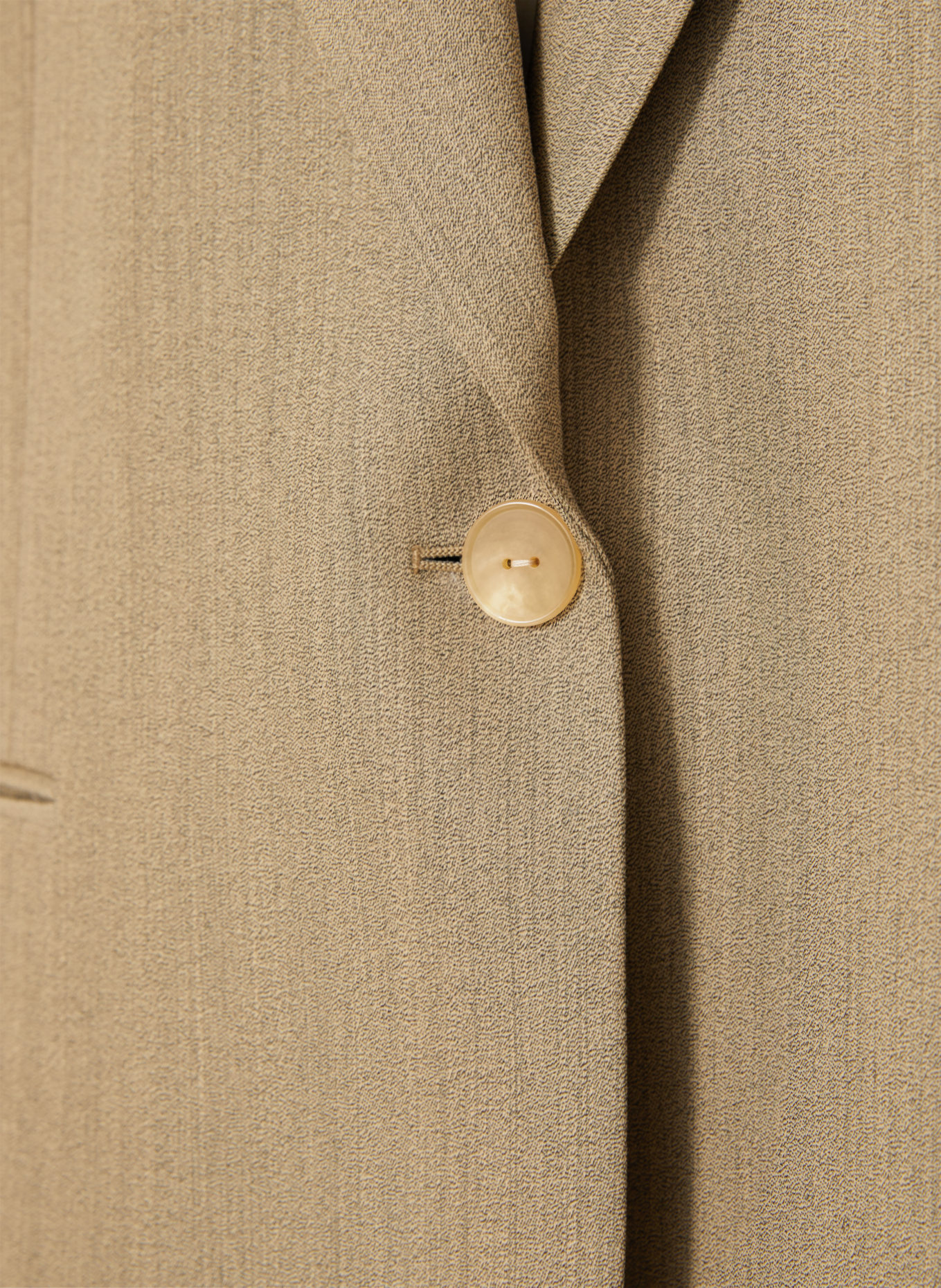 Calvin Klein AVERY Long Blazer: BEIGE