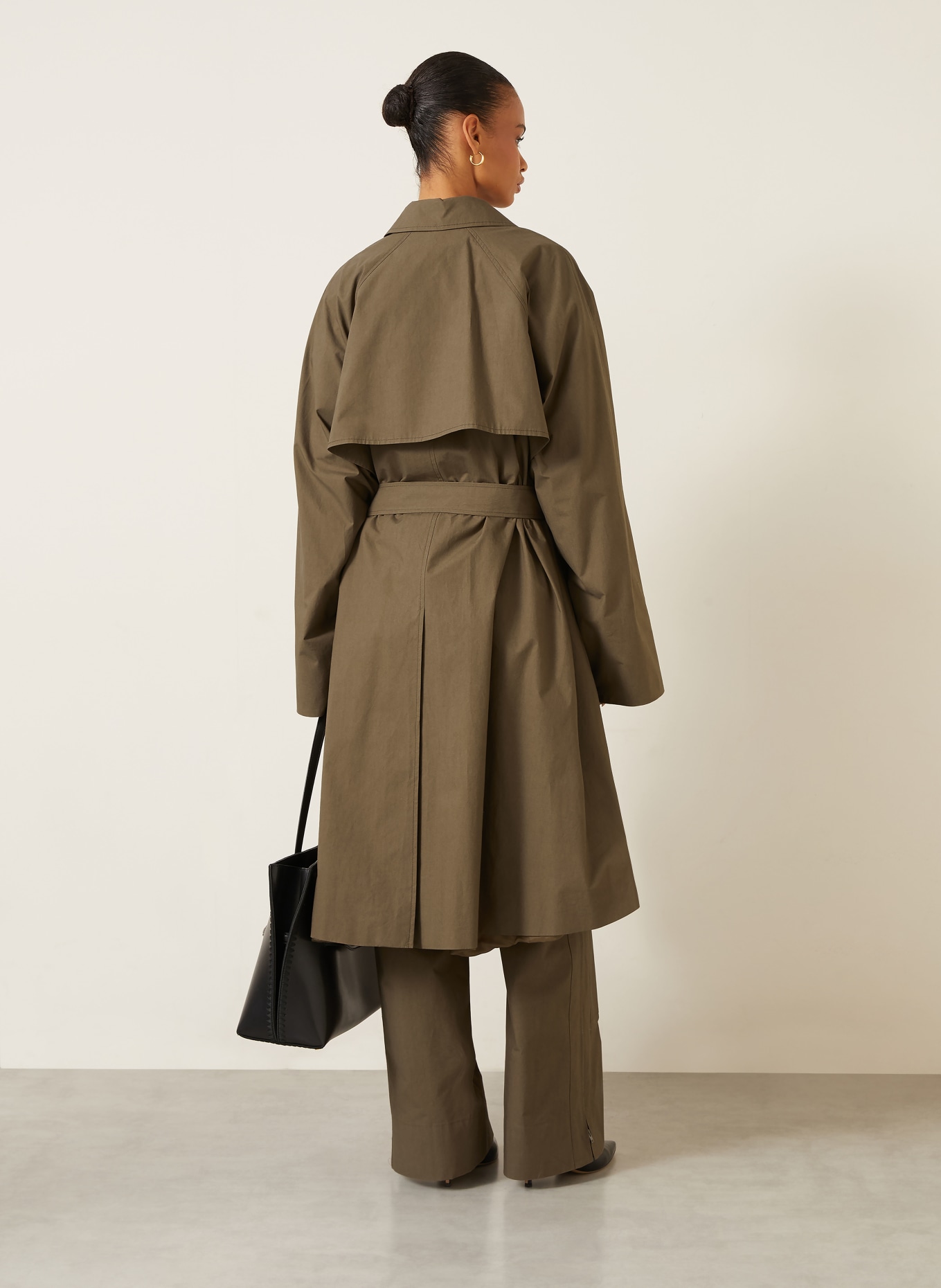 Calvin Klein Collection ZELAND Trench coat: LIGHT BROWN