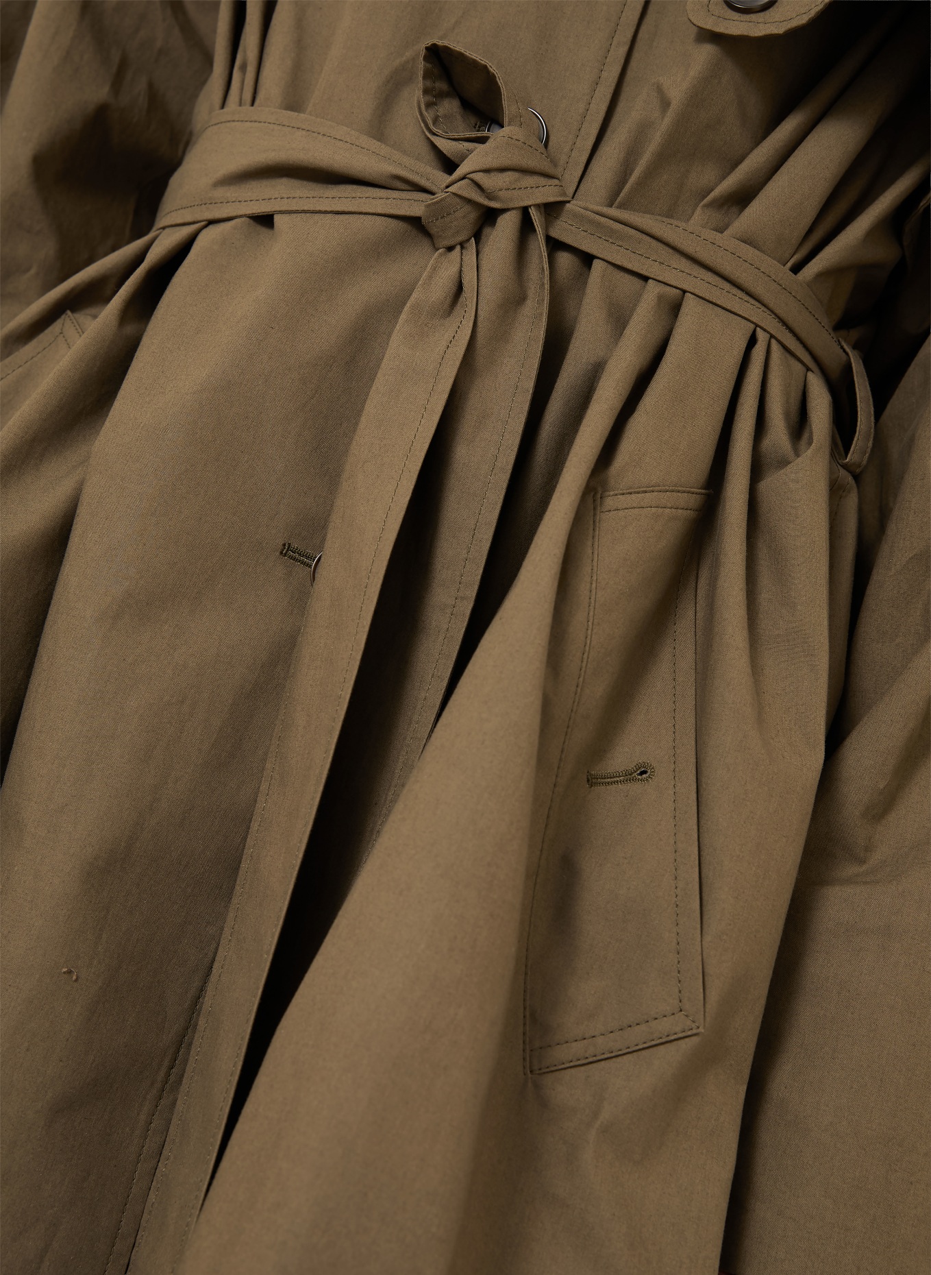 Calvin Klein Collection ZELAND Trench coat: LIGHT BROWN