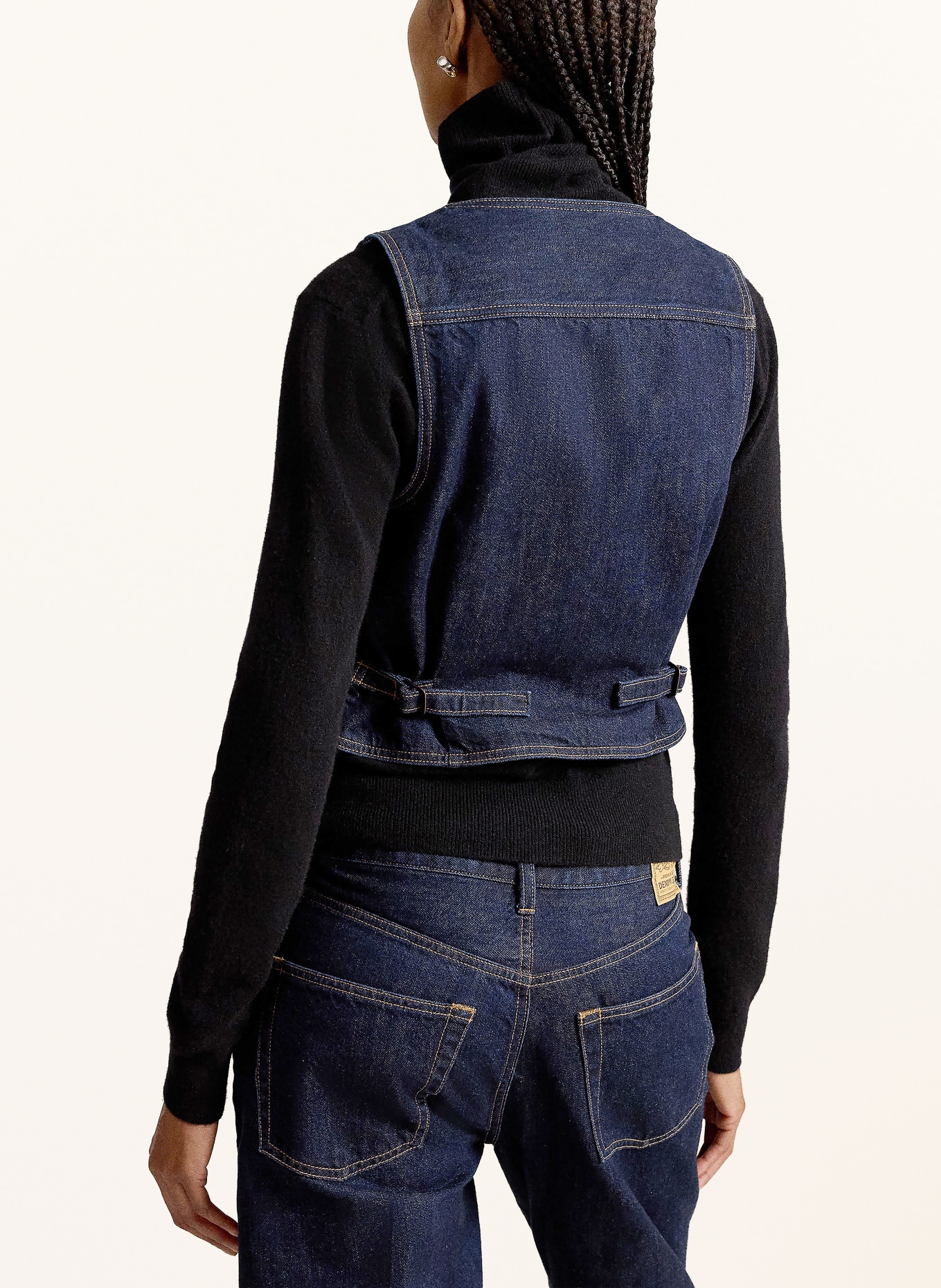 POLO RALPH LAUREN Jeansvest: DONKERBLAUW
