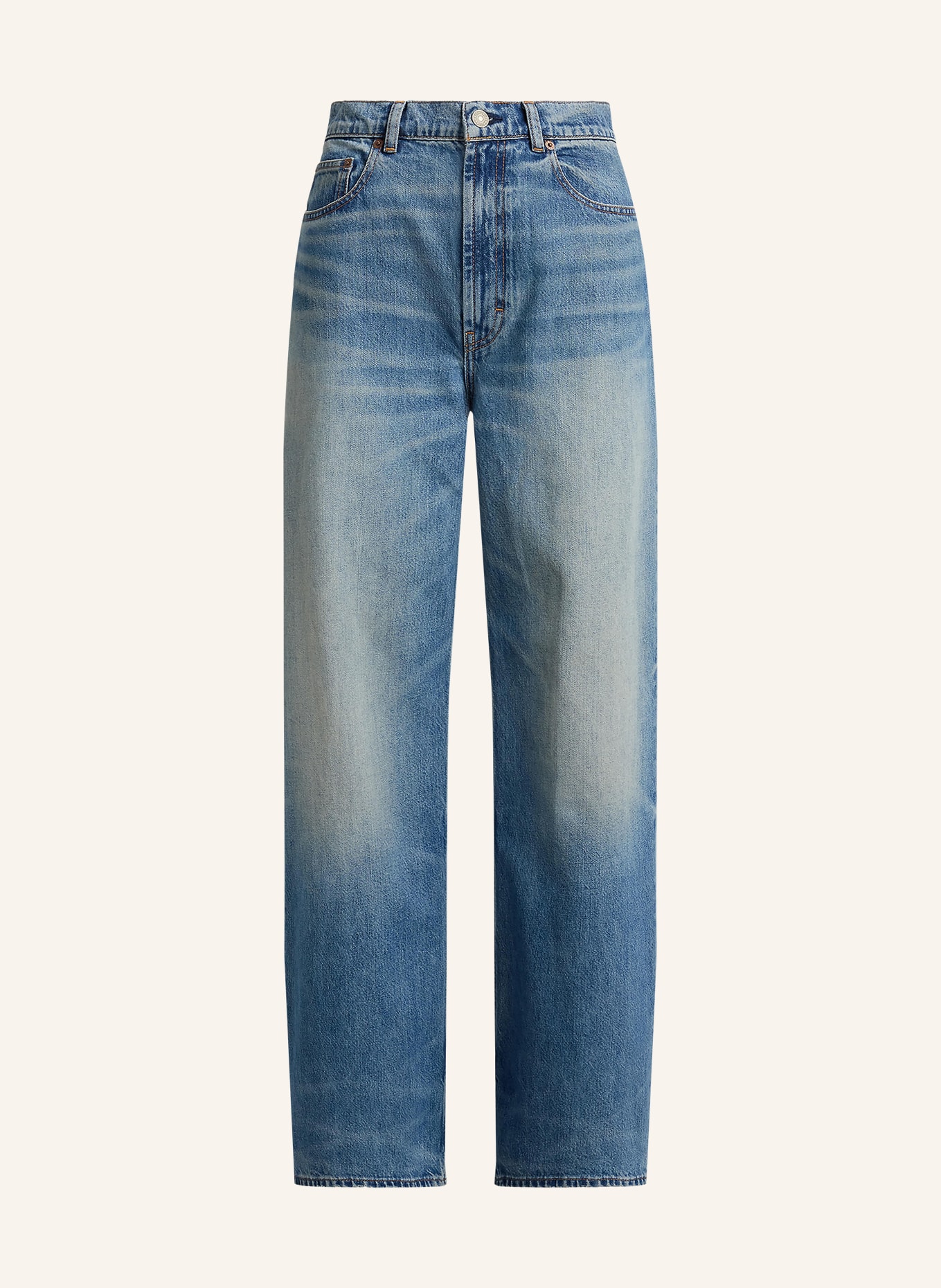 POLO RALPH LAUREN Wide leg jeans: 001 PALI WASH