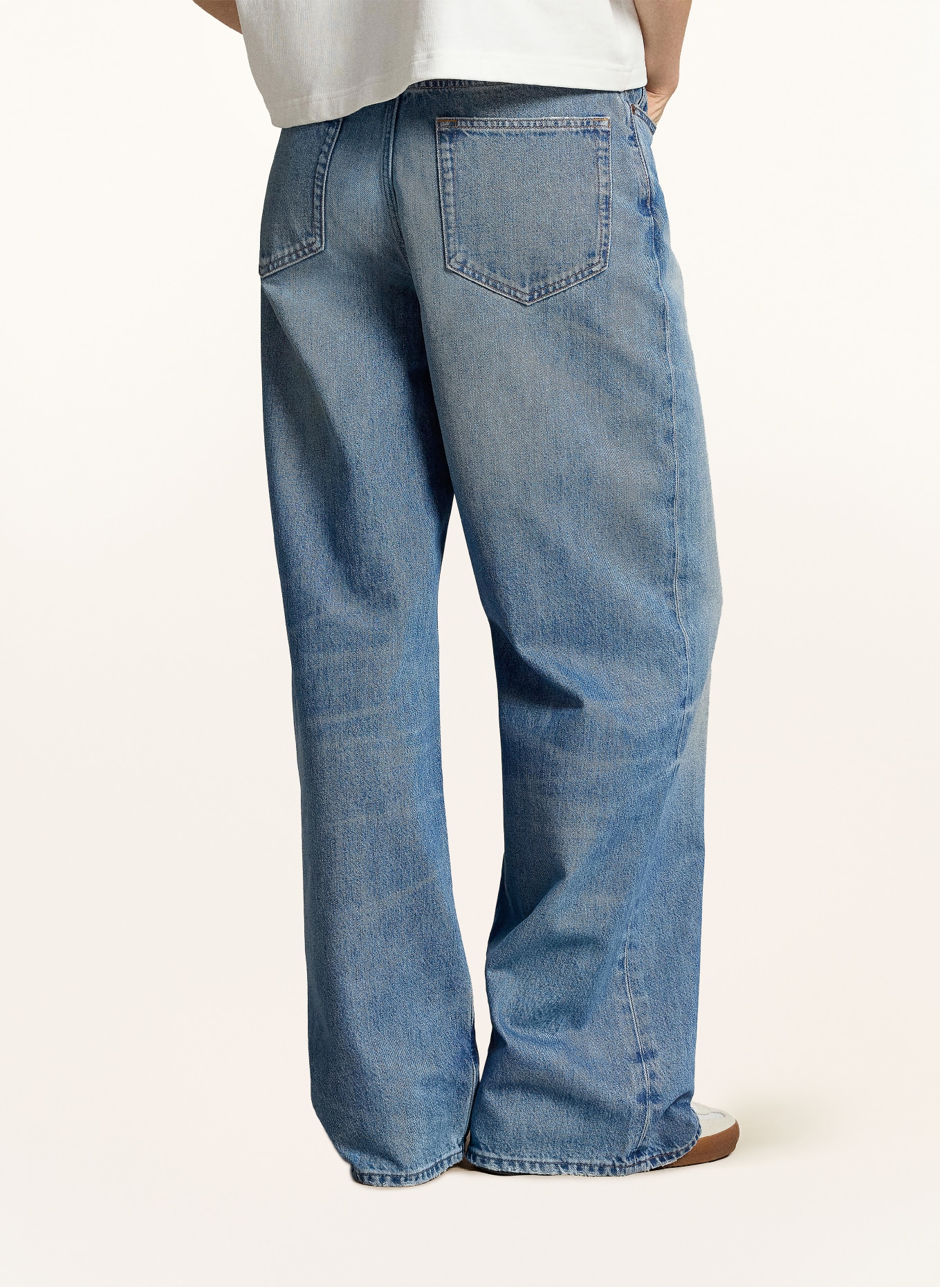 POLO RALPH LAUREN Wide leg jeans: 001 PALI WASH