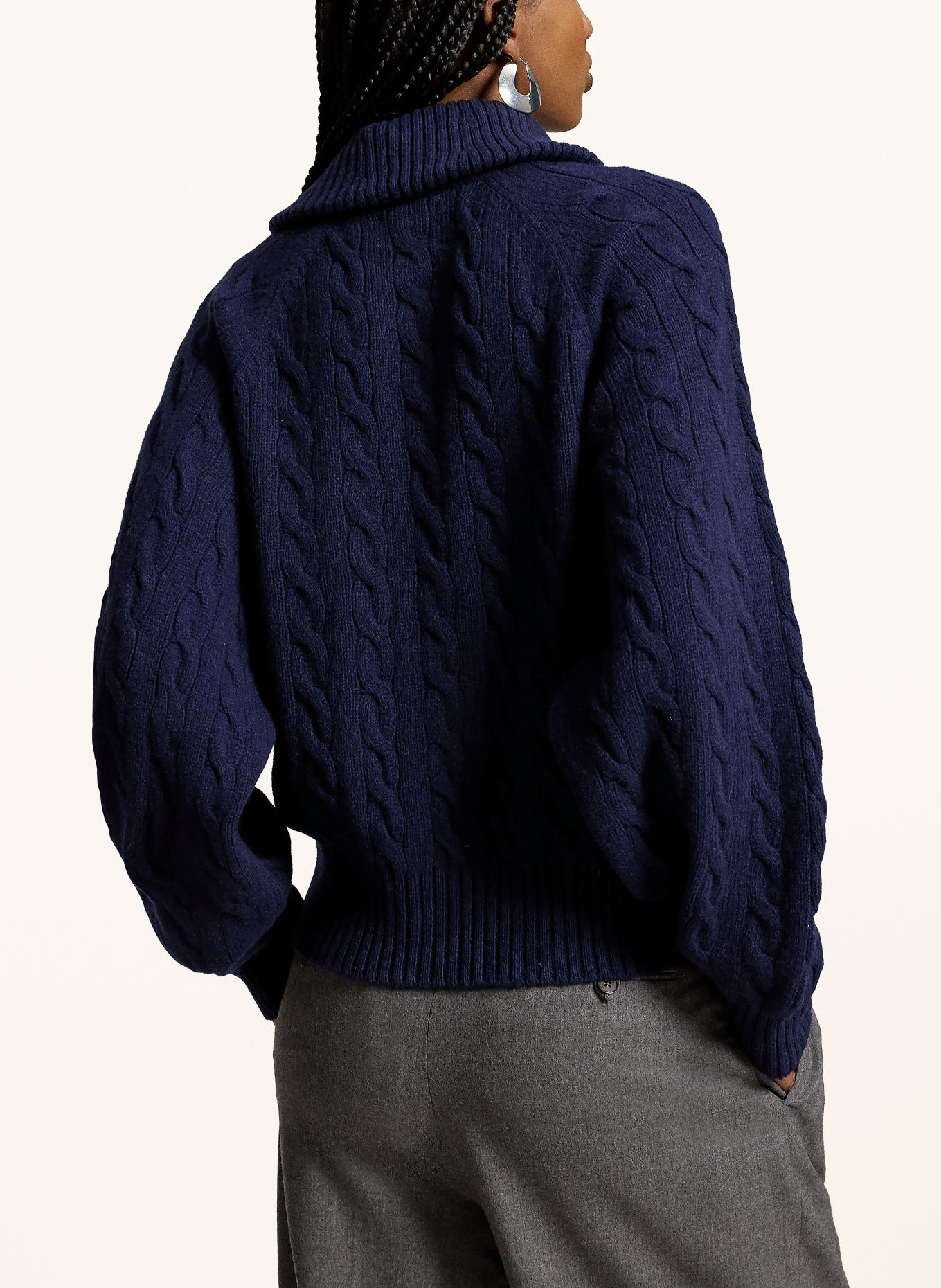 POLO RALPH LAUREN Kardigan: GRANATOWY