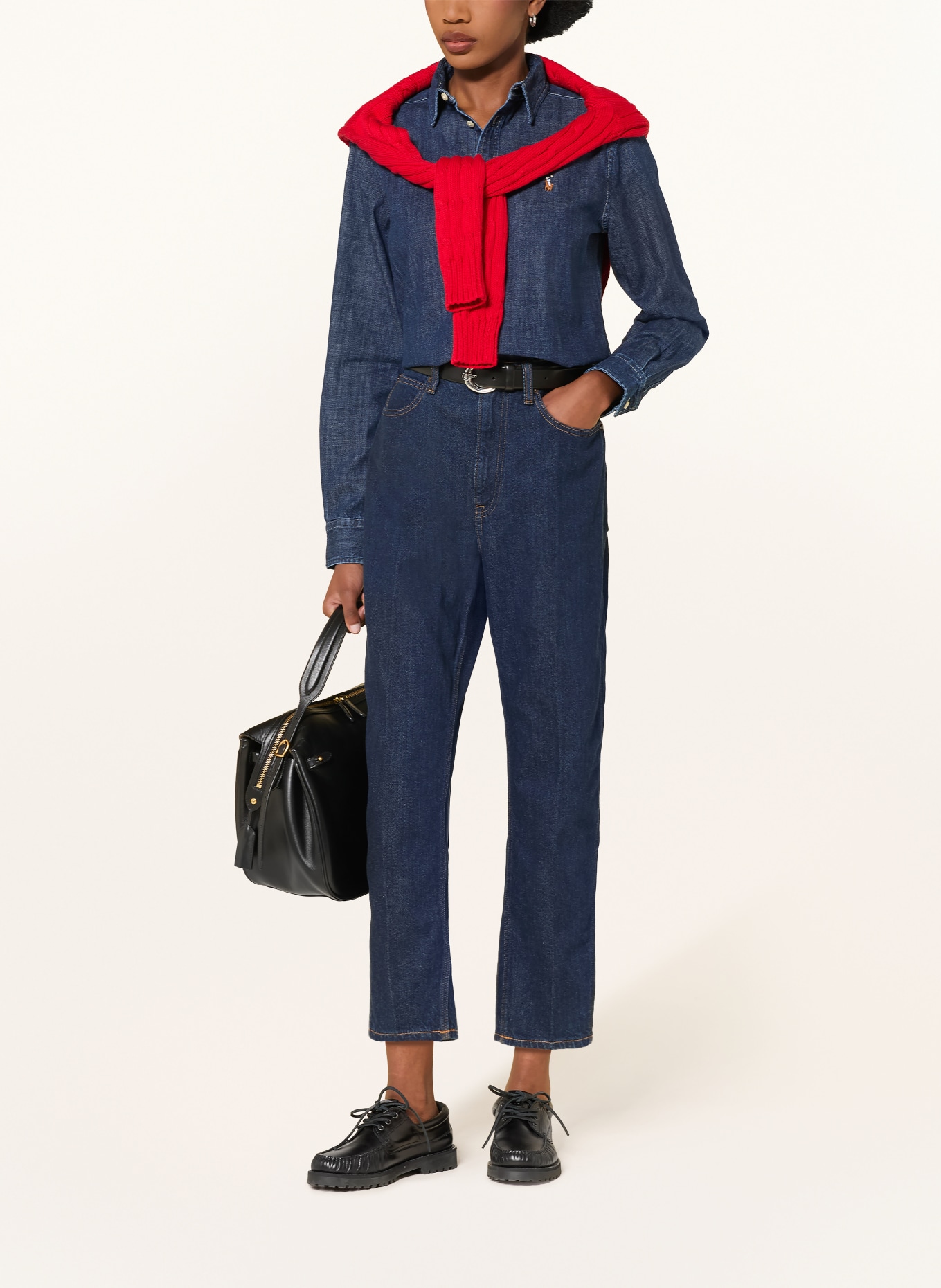 POLO RALPH LAUREN Straight-leg jeans: 001 SUNITA WASH