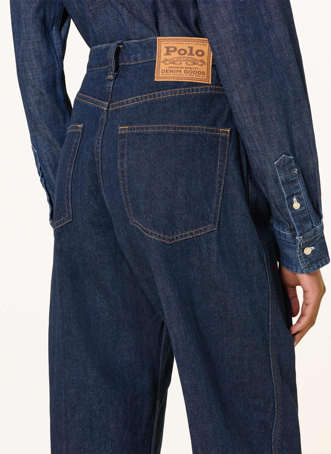 POLO RALPH LAUREN Straight-leg jeans: 001 SUNITA WASH