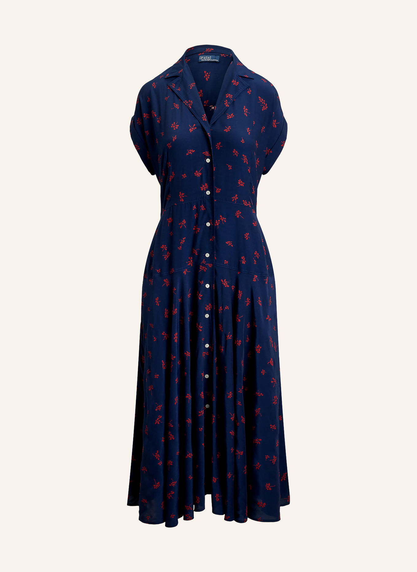 POLO RALPH LAUREN Dress: DARK BLUE / DARK RED