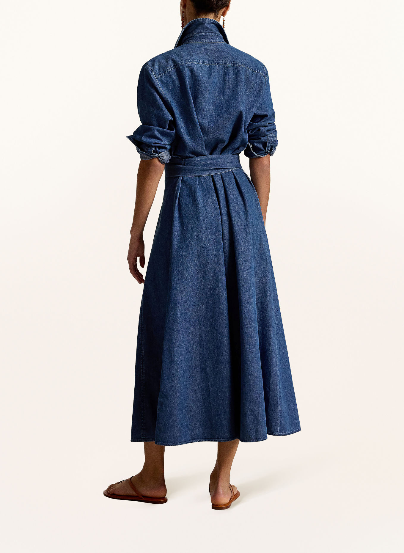 POLO RALPH LAUREN Denim dress: BLUE