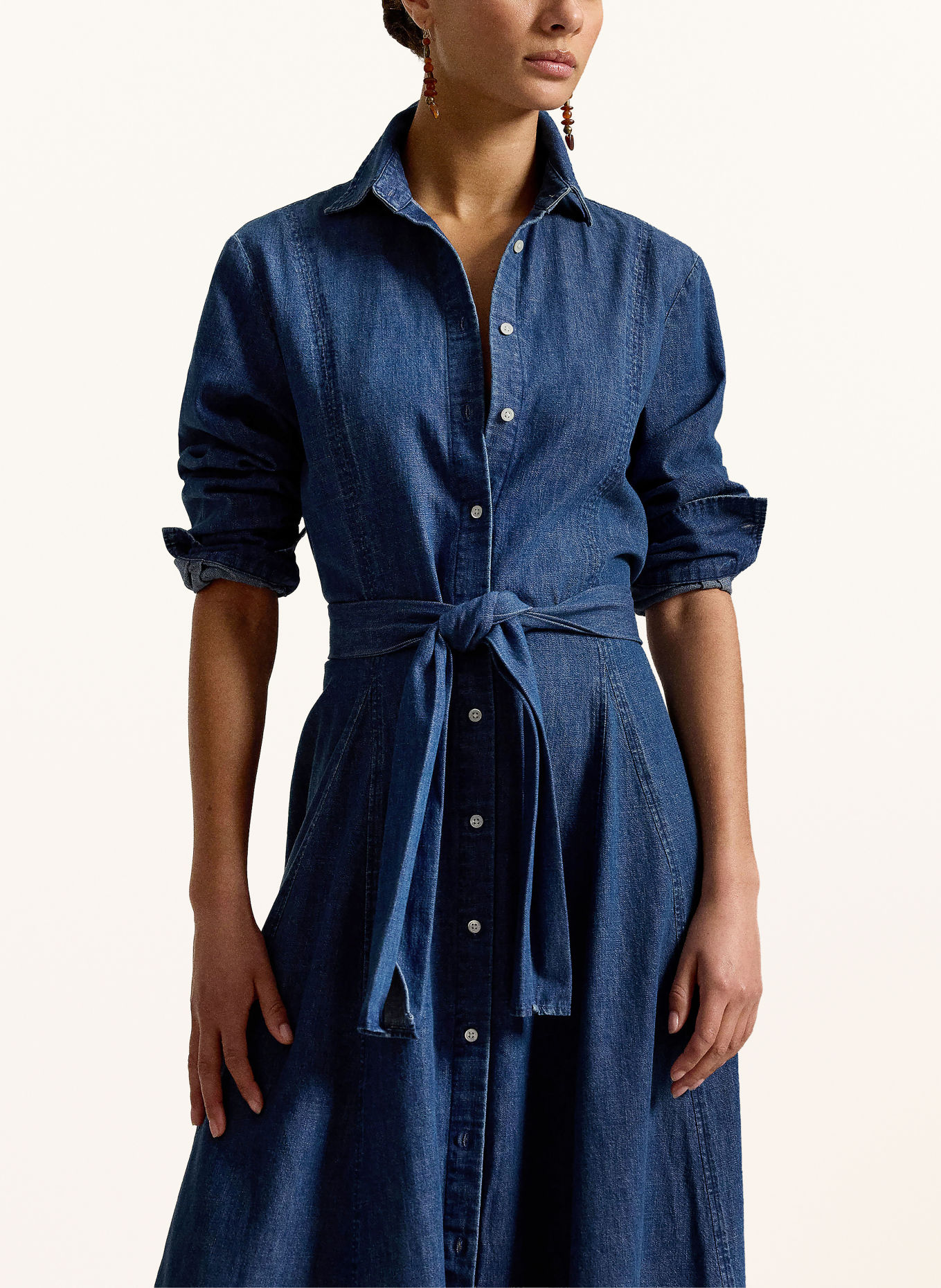 POLO RALPH LAUREN Denim dress: BLUE
