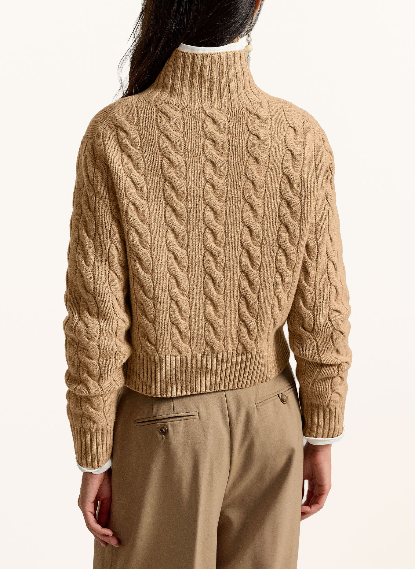 POLO RALPH LAUREN Pullover: CAMEL