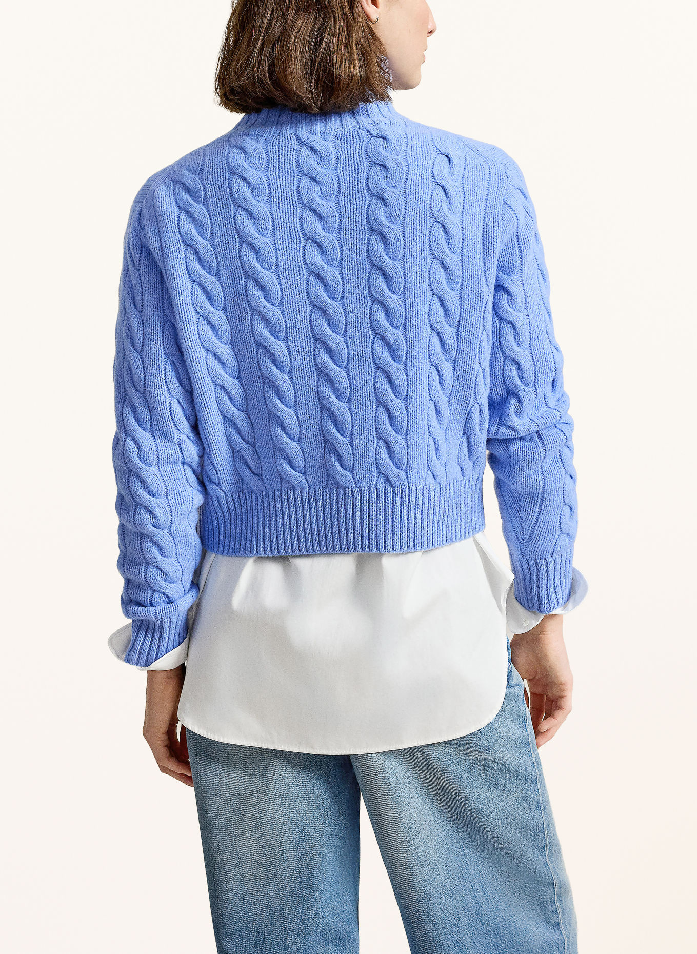 POLO RALPH LAUREN Pullover: HELLBLAU