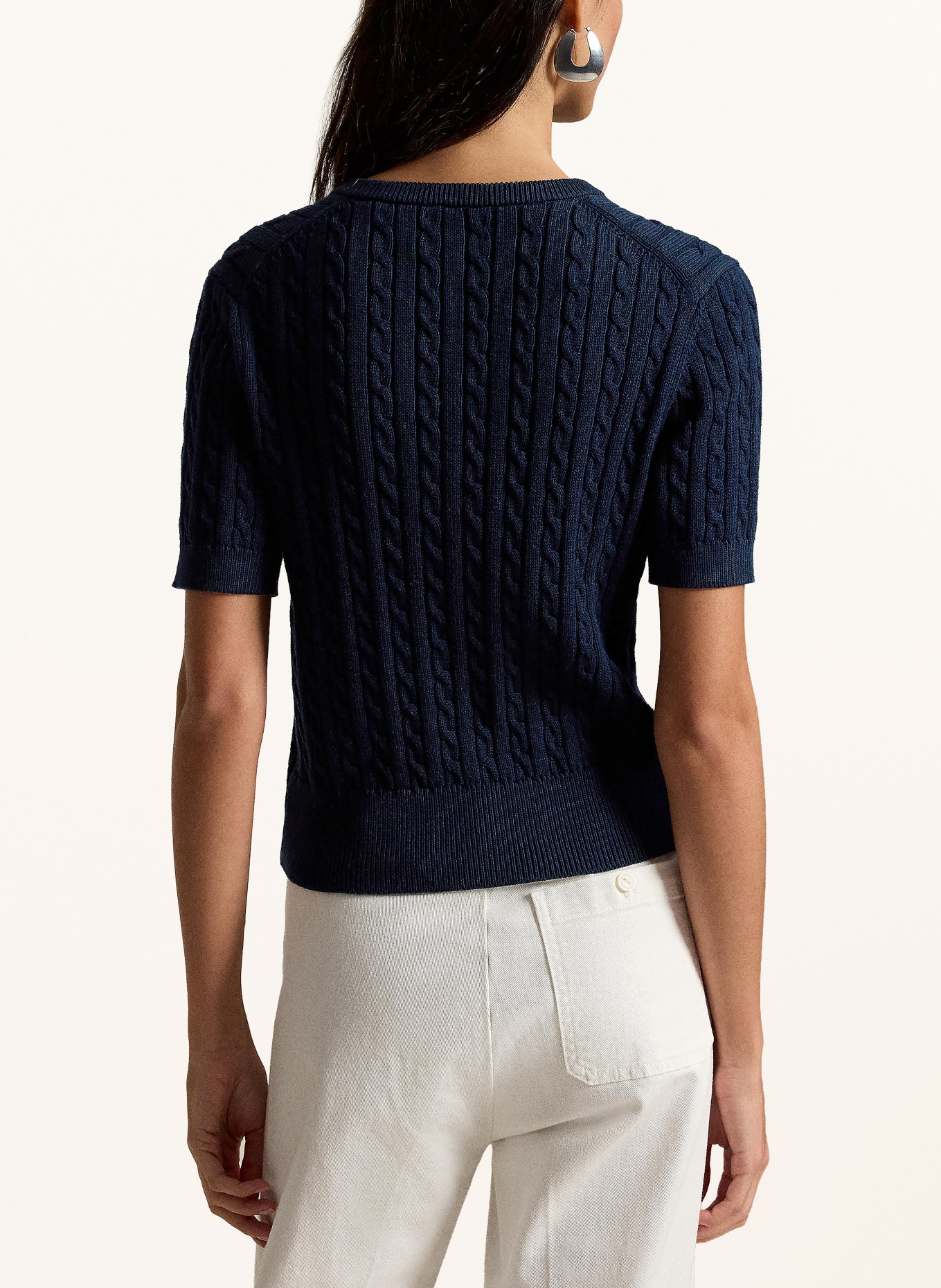 POLO RALPH LAUREN Gebreid shirt: DONKERBLAUW