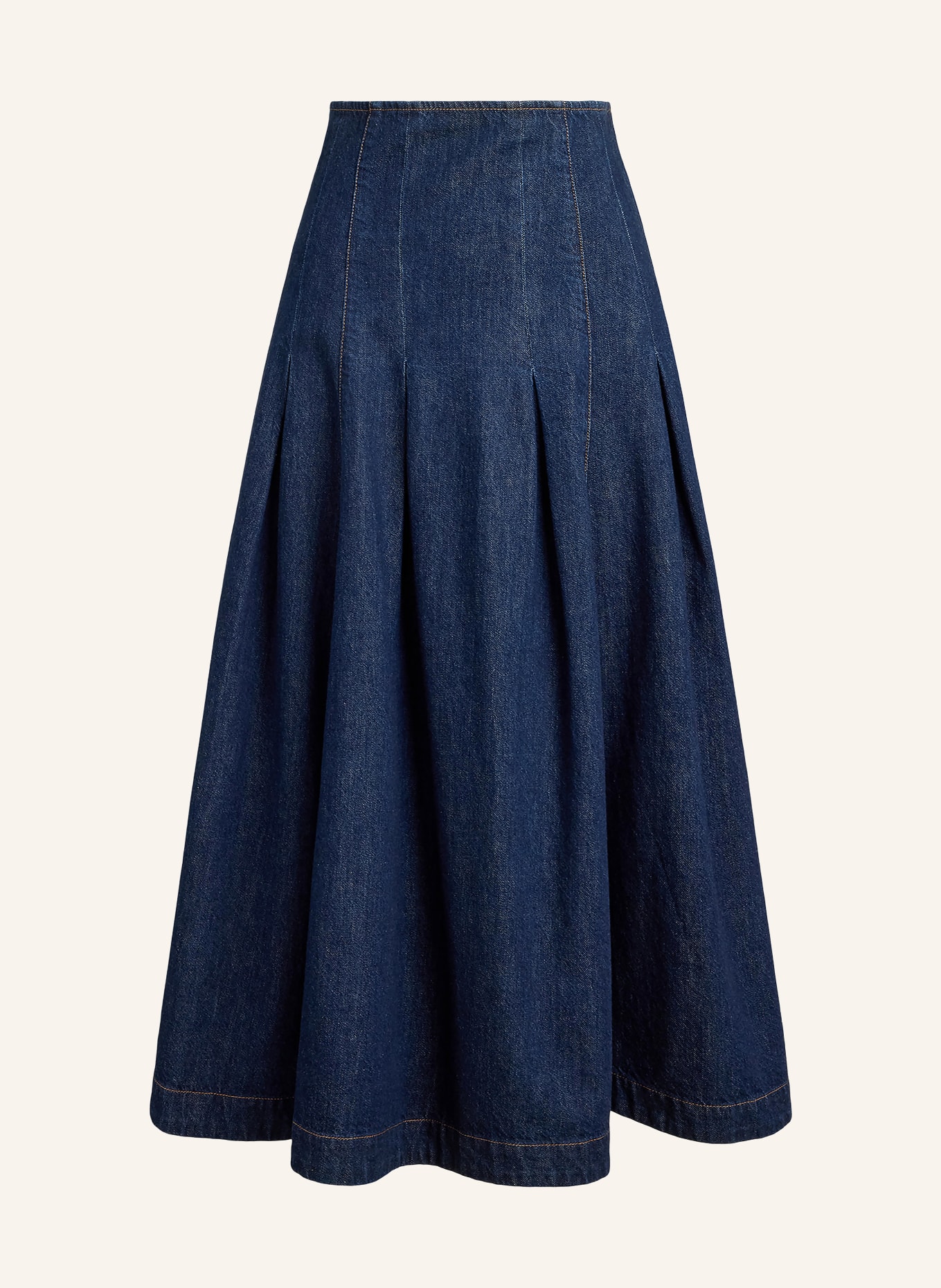 POLO RALPH LAUREN Jeansrock: DUNKELBLAU
