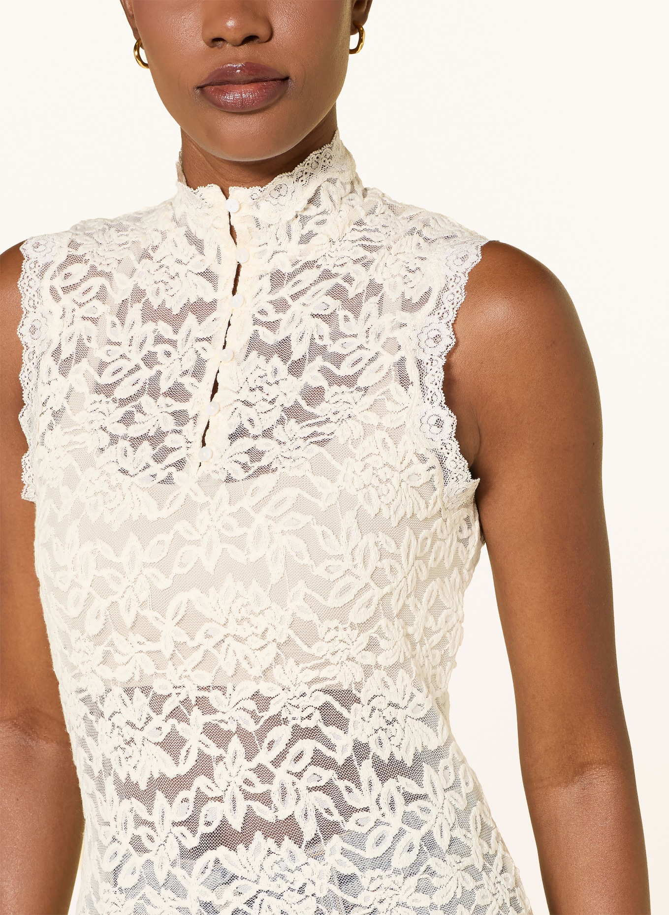 rosemunde Spitzentop RWDELICIA: WEISS