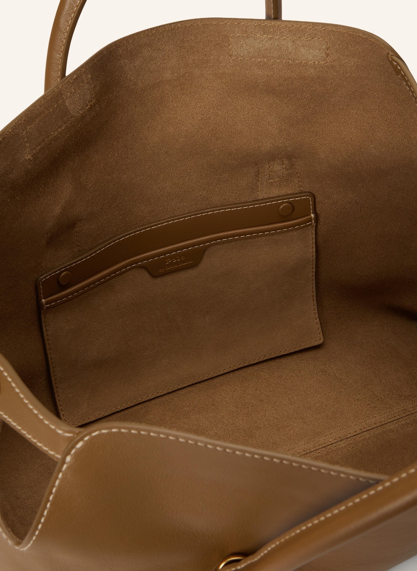 POLO RALPH LAUREN Handtasche: HELLBRAUN