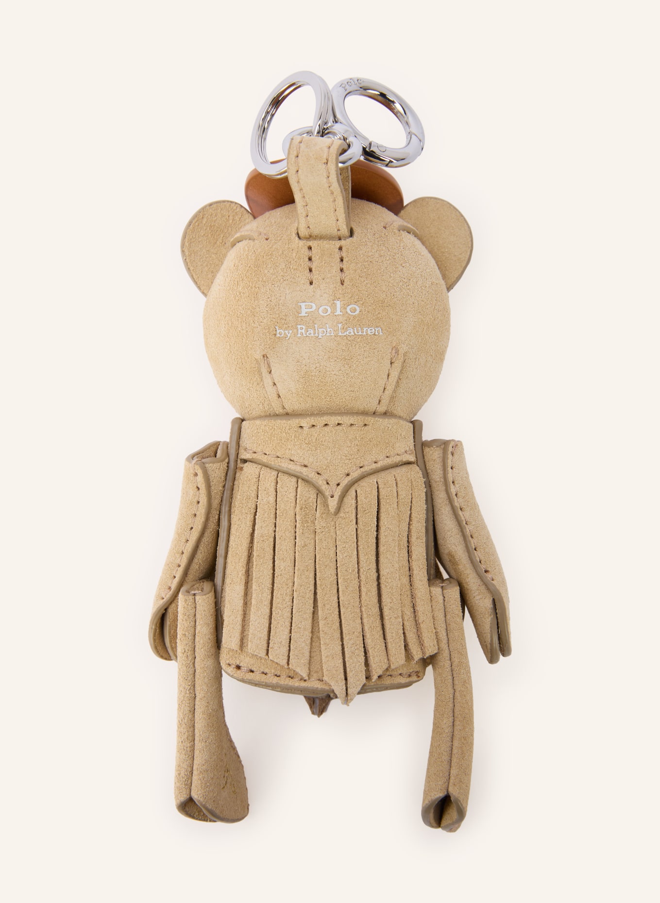 POLO RALPH LAUREN Tassenhanger BEAR: LICHTBRUIN / COGNAC