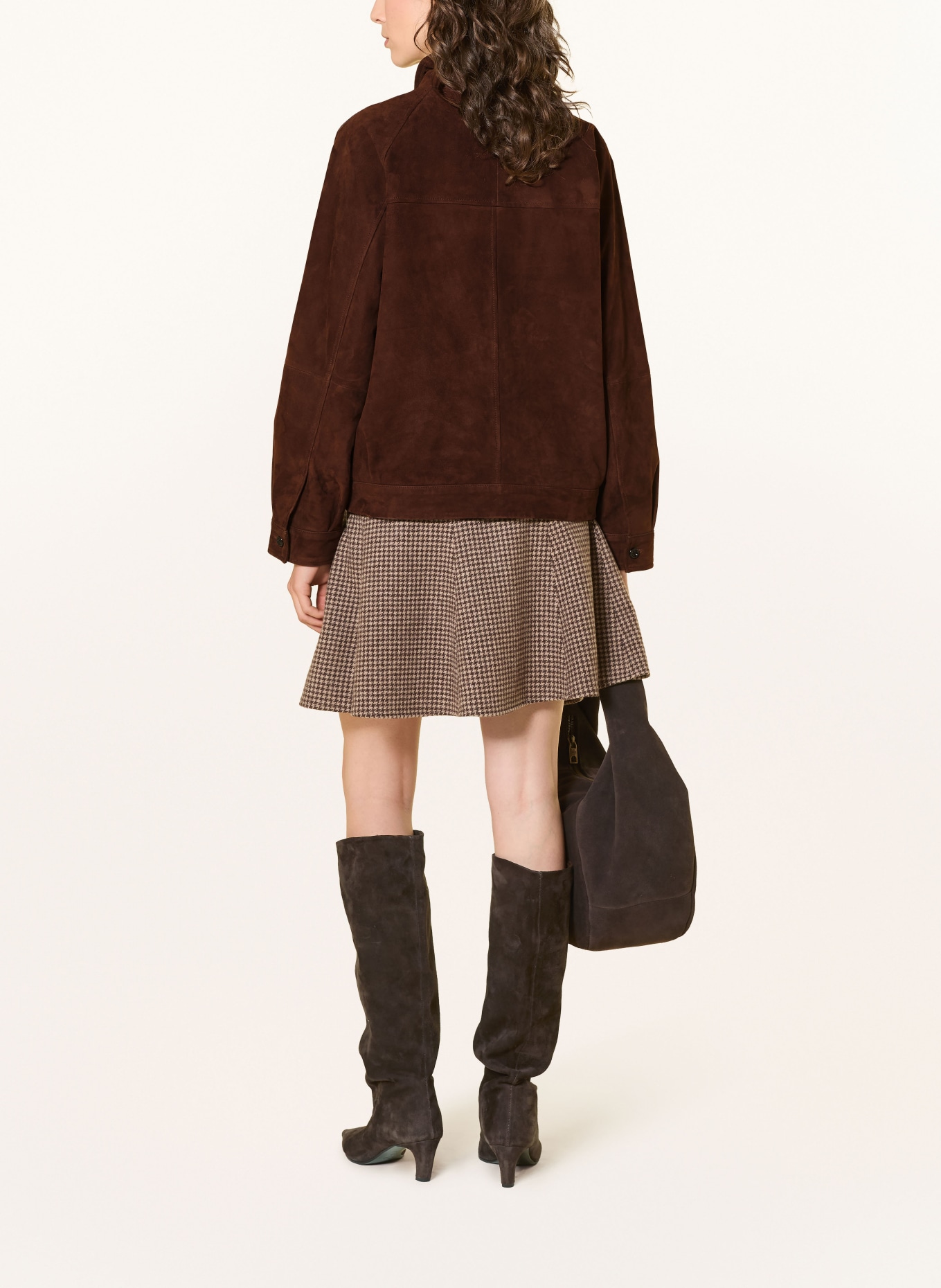 RICANO Lederjacke ADRIANA: DUNKELBRAUN