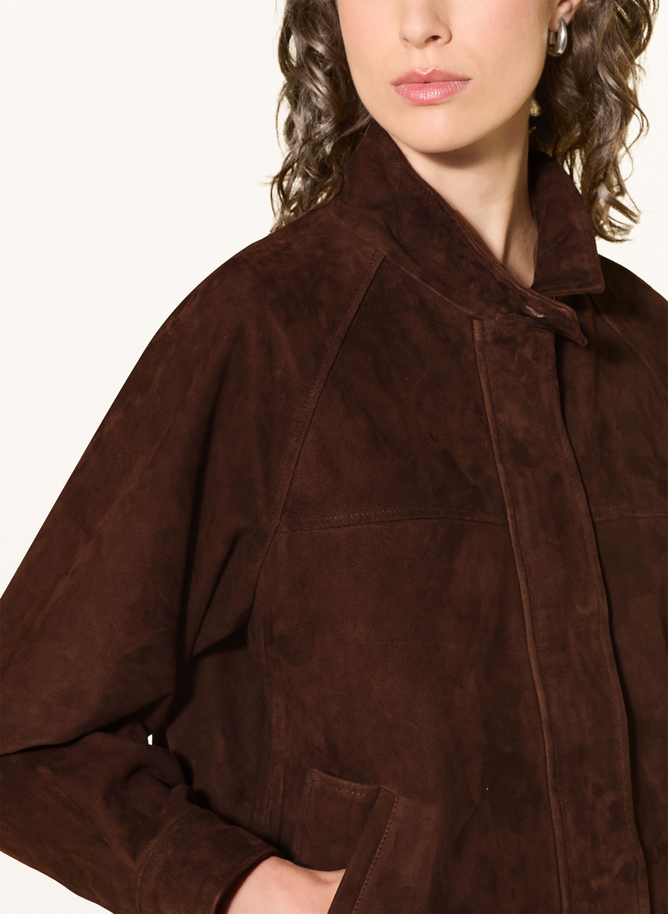 RICANO Lederjacke ADRIANA: DUNKELBRAUN