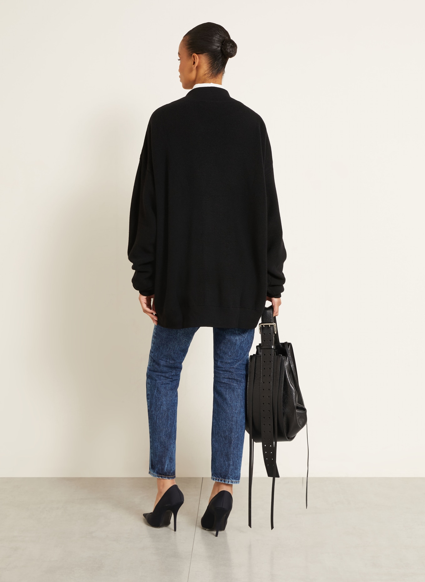 DSQUARED2 Jean cropped TEDDY: 470 NAVY BLUE