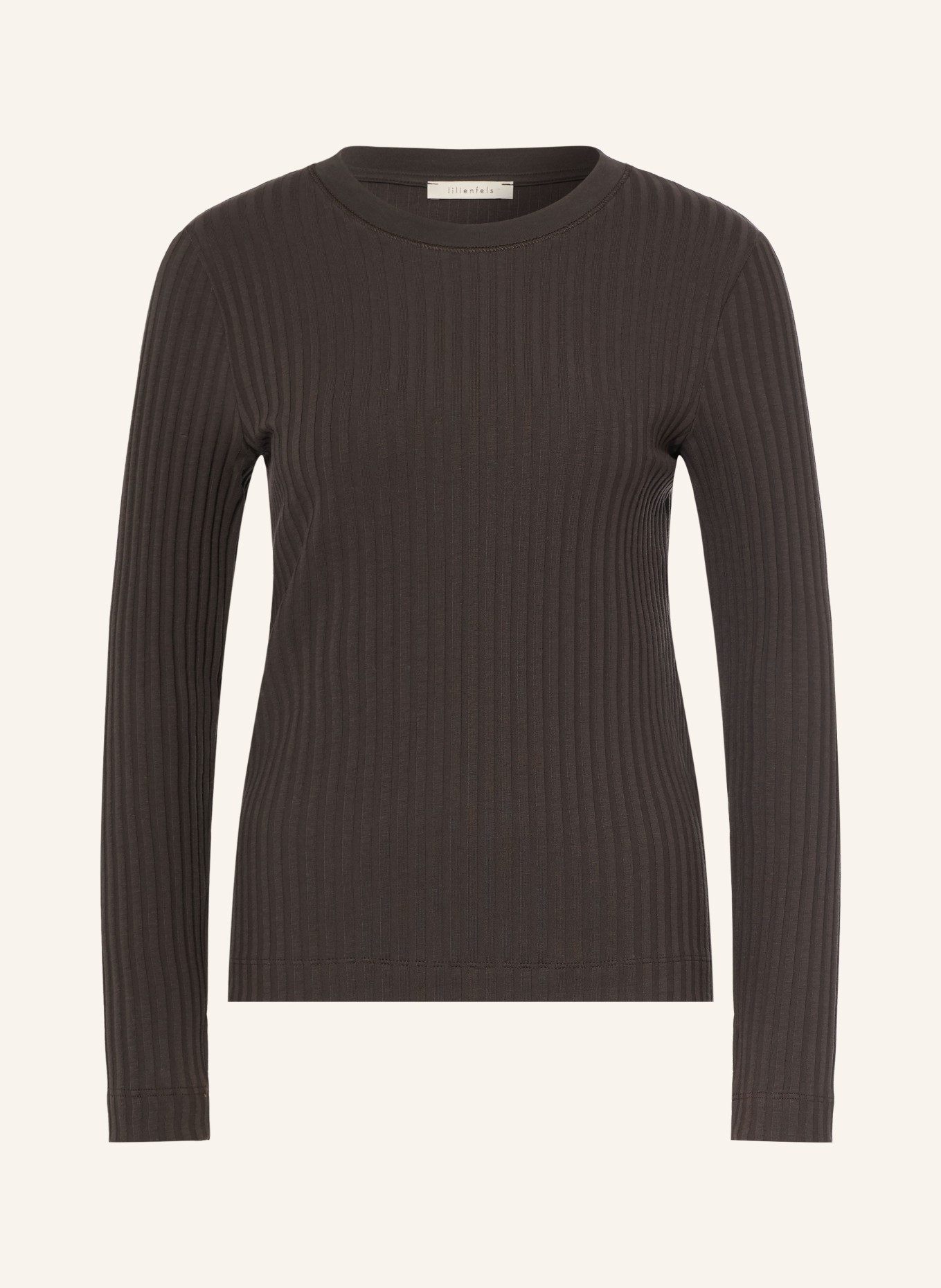 lilienfels Longsleeve: DUNKELBRAUN