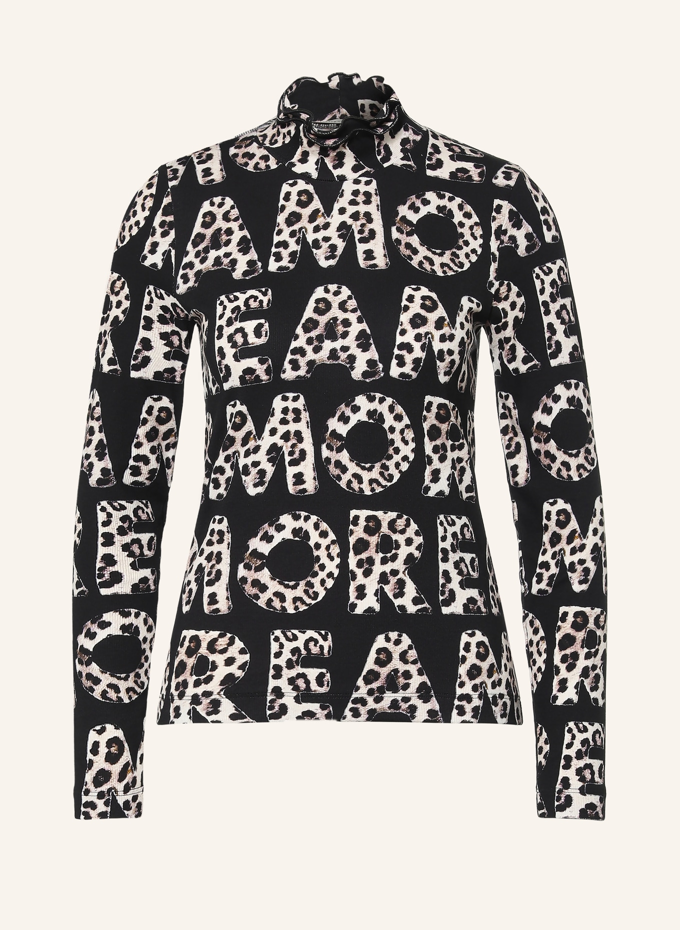 lilienfels Longsleeve: SCHWARZ / ECRU