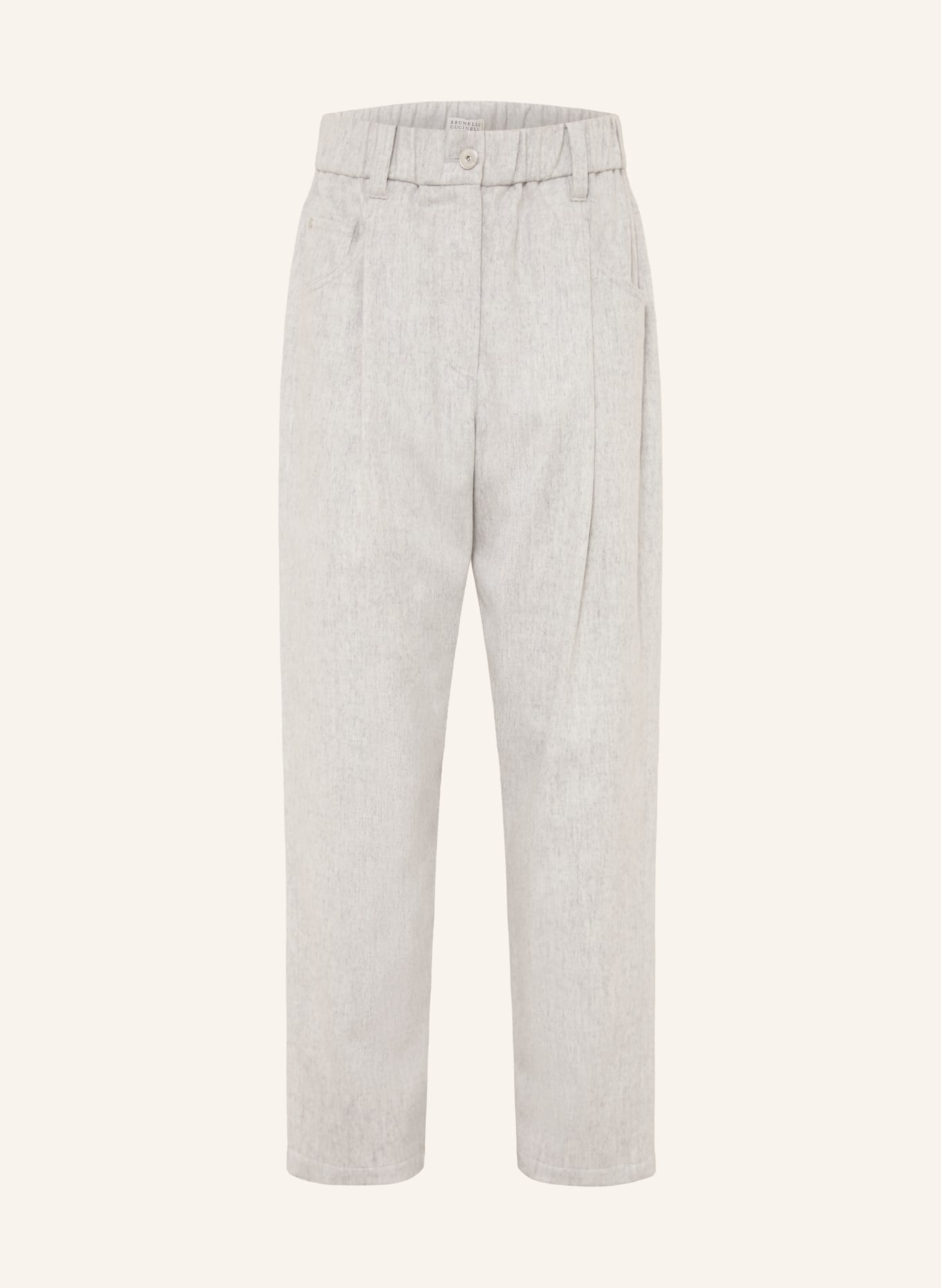 BRUNELLO CUCINELLI Hose: HELLGRAU
