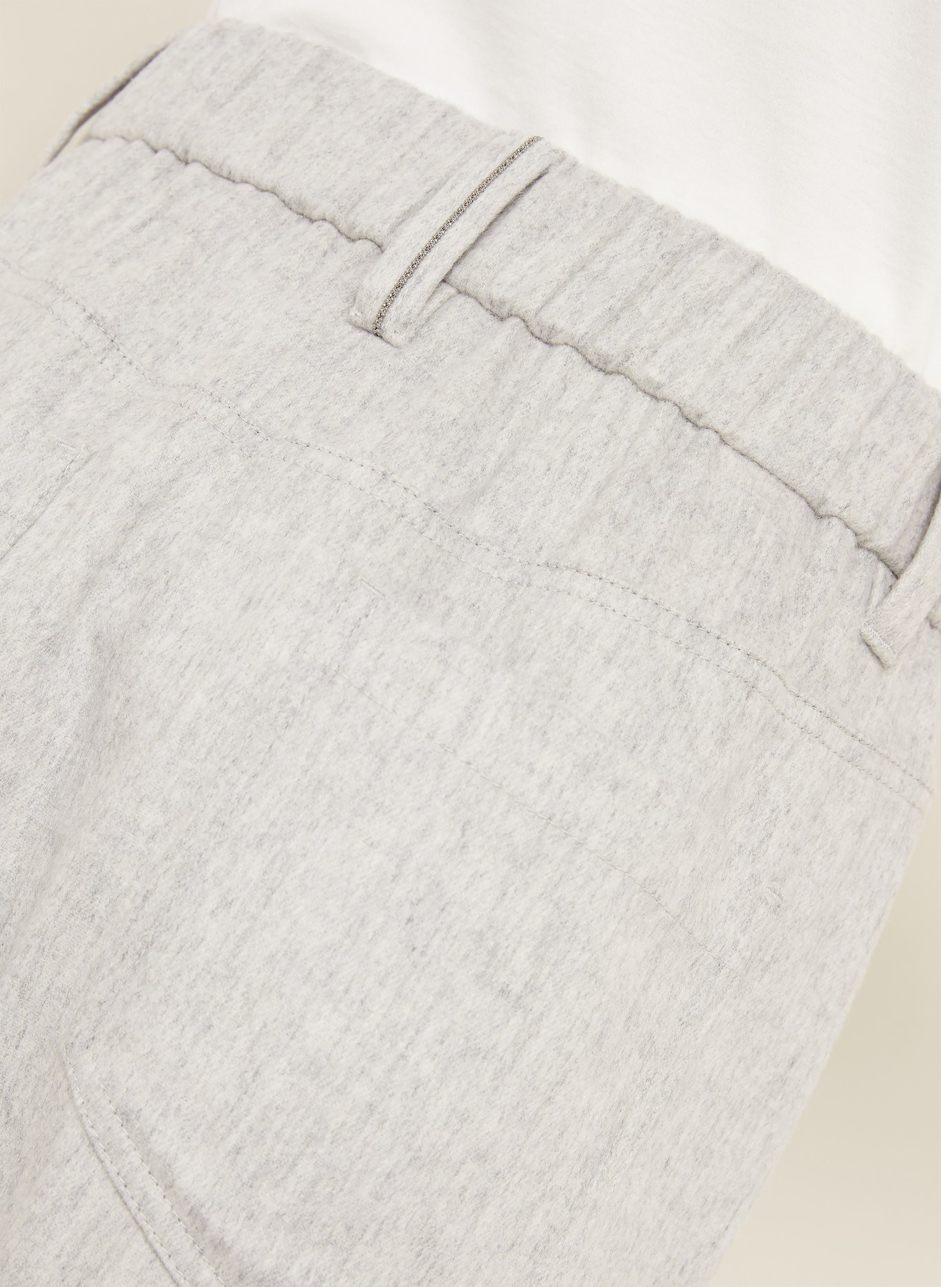 BRUNELLO CUCINELLI Hose: HELLGRAU